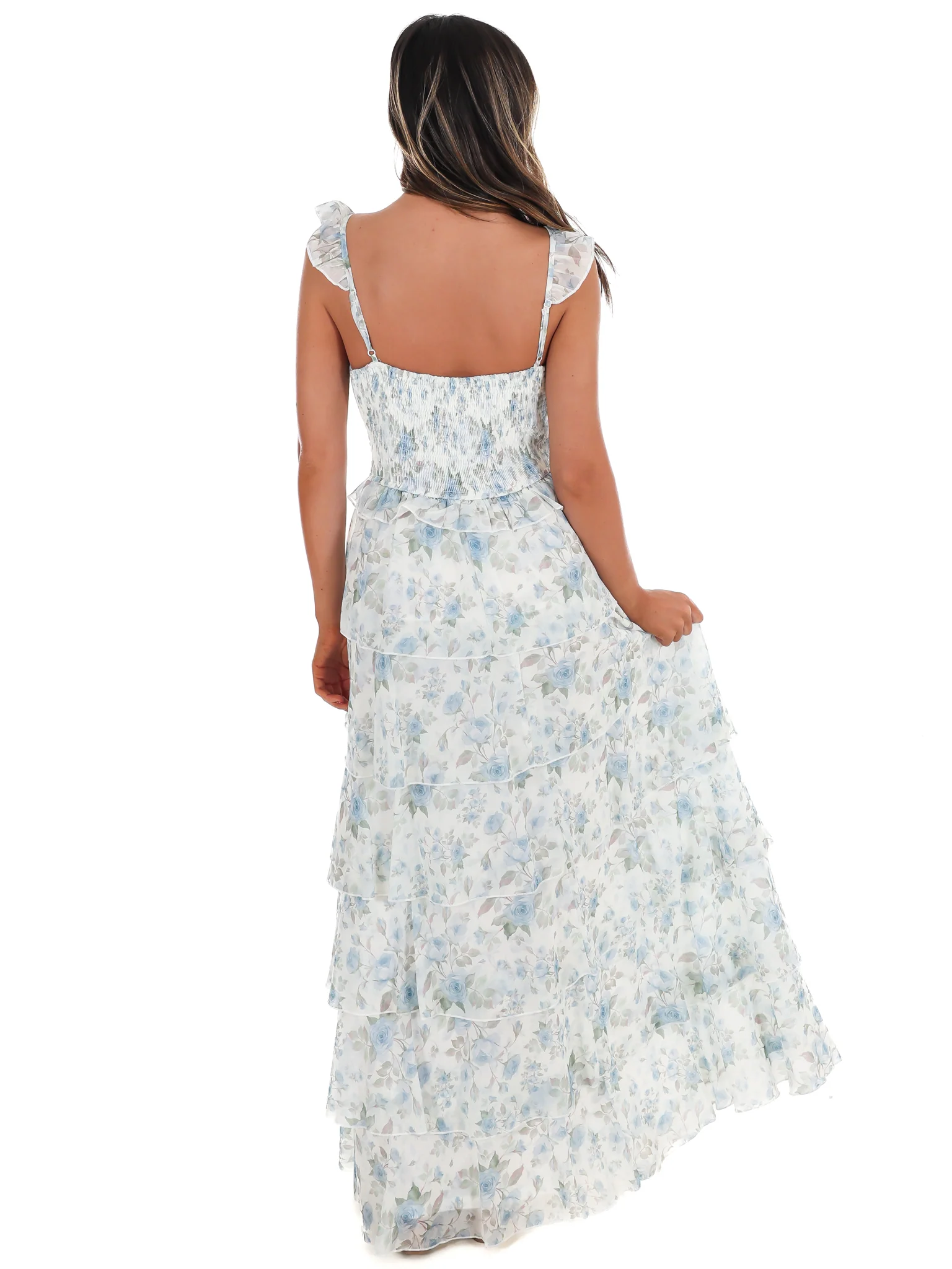 Quiet Detail Floral Maxi Dress - Image 8