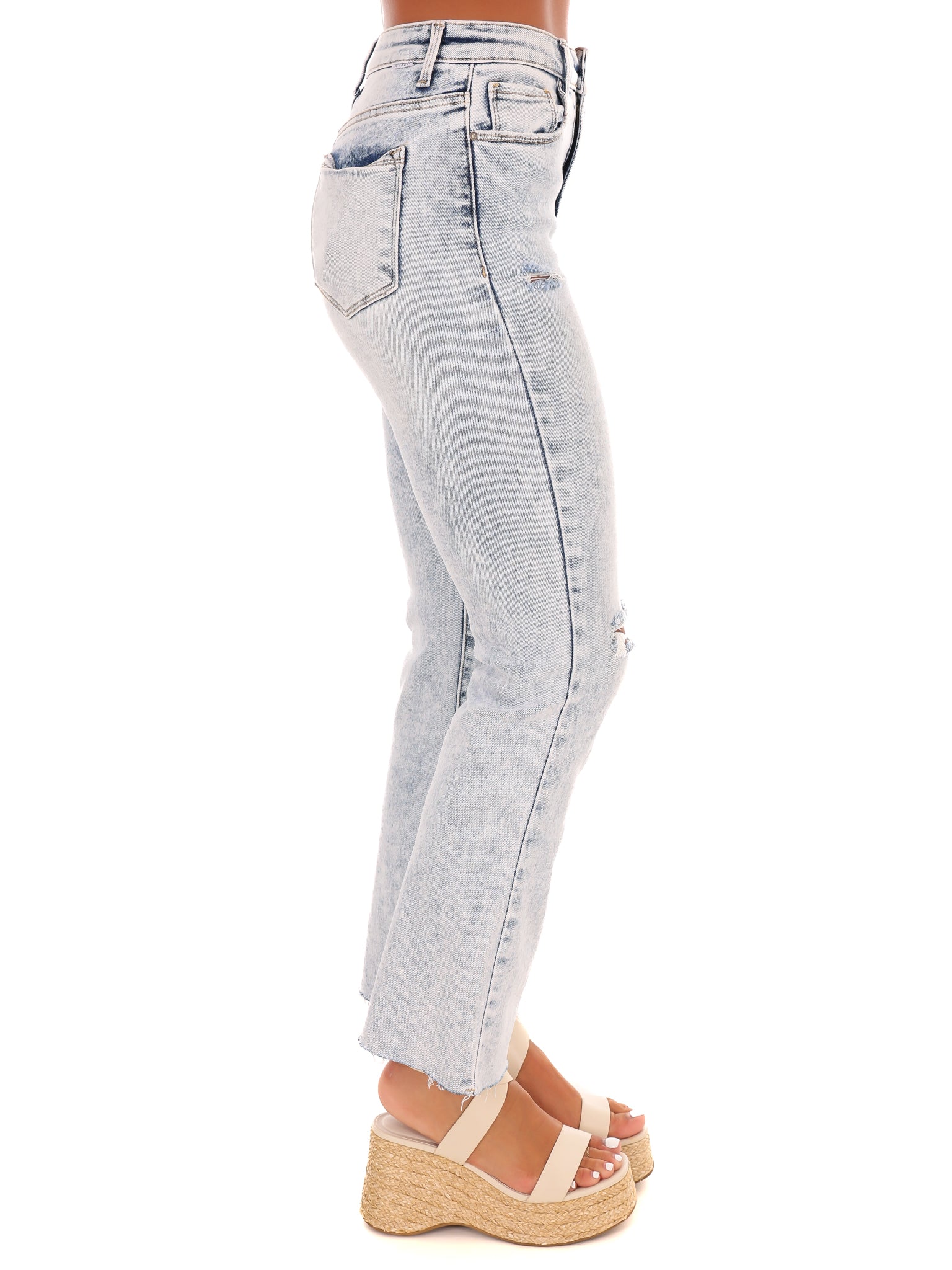Raised Like That High Rise Ankle Jeans - Image 2