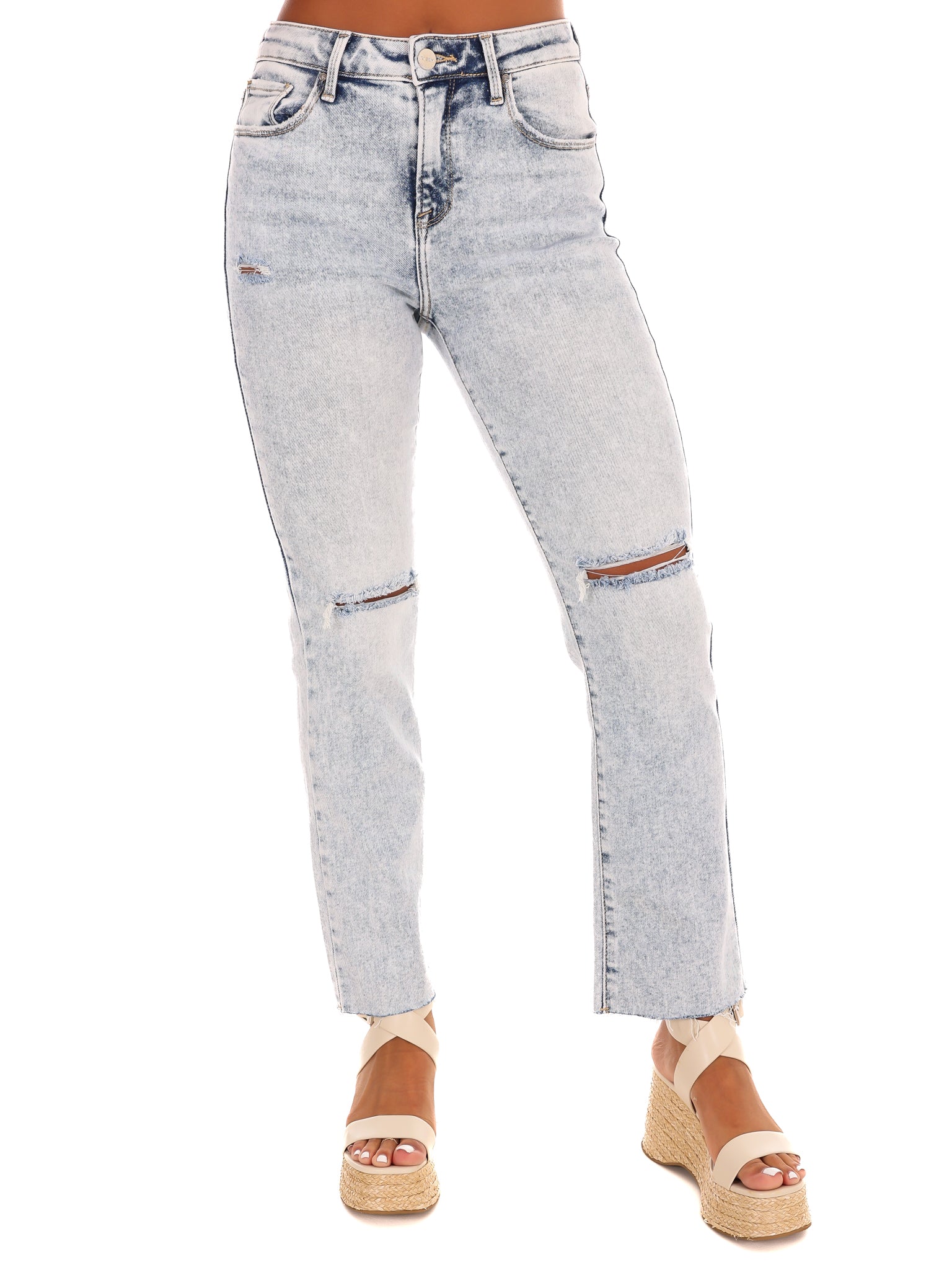 Raised Like That High Rise Ankle Jeans - Image 3