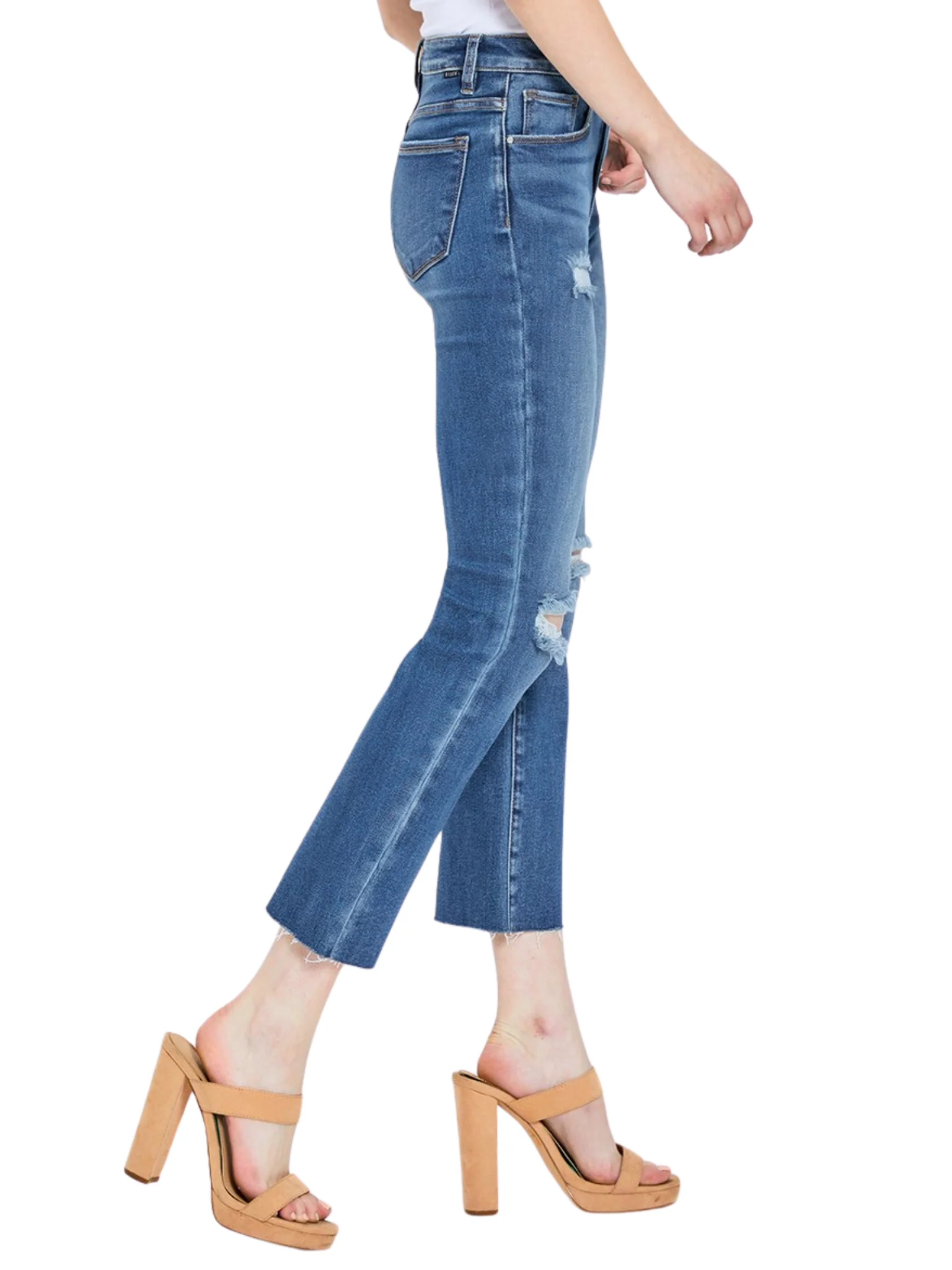 Raised Like That High Rise Ankle Jeans - Image 6