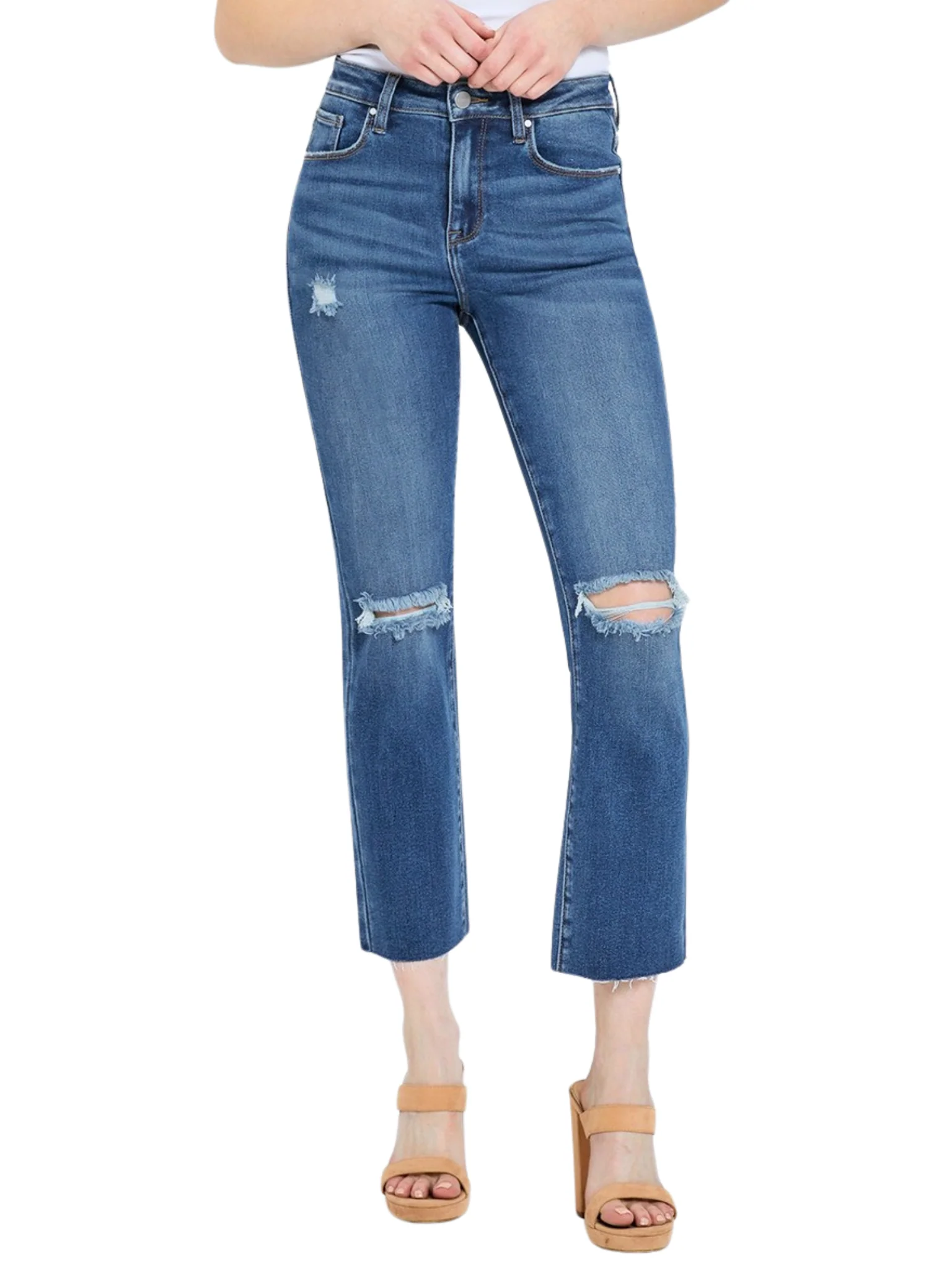 Raised Like That High Rise Ankle Jeans - Image 7