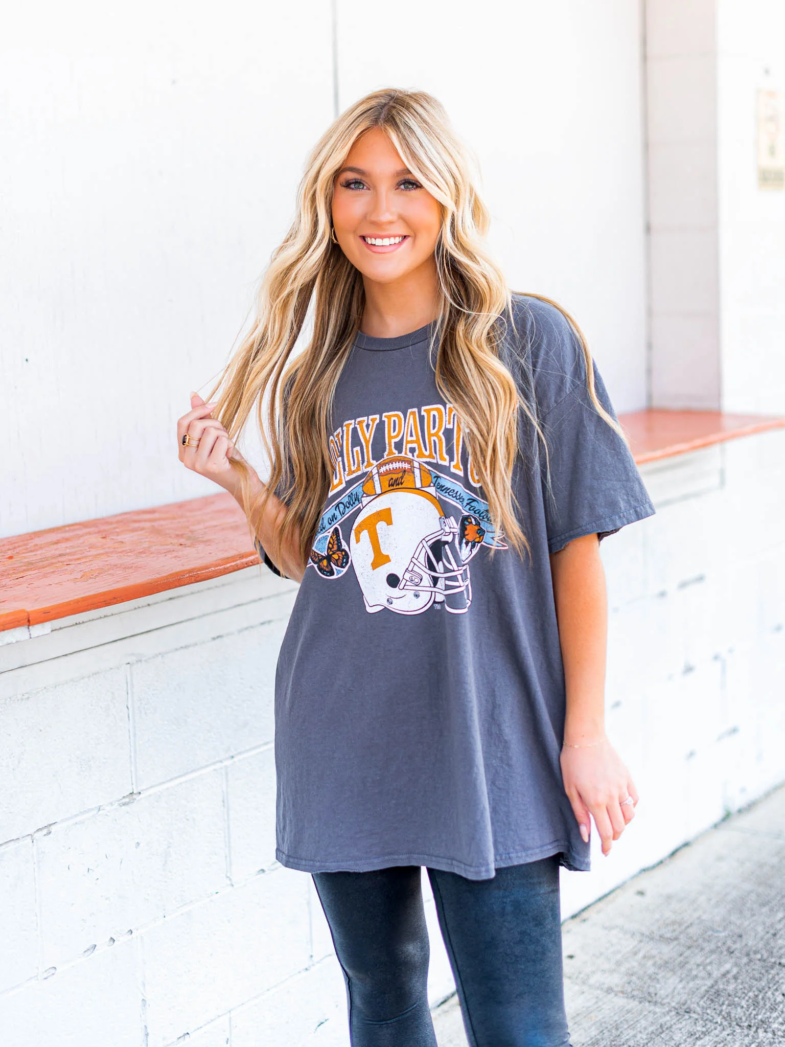 Raised on Dolly & Tennessee Thrifted Tee - Image 13