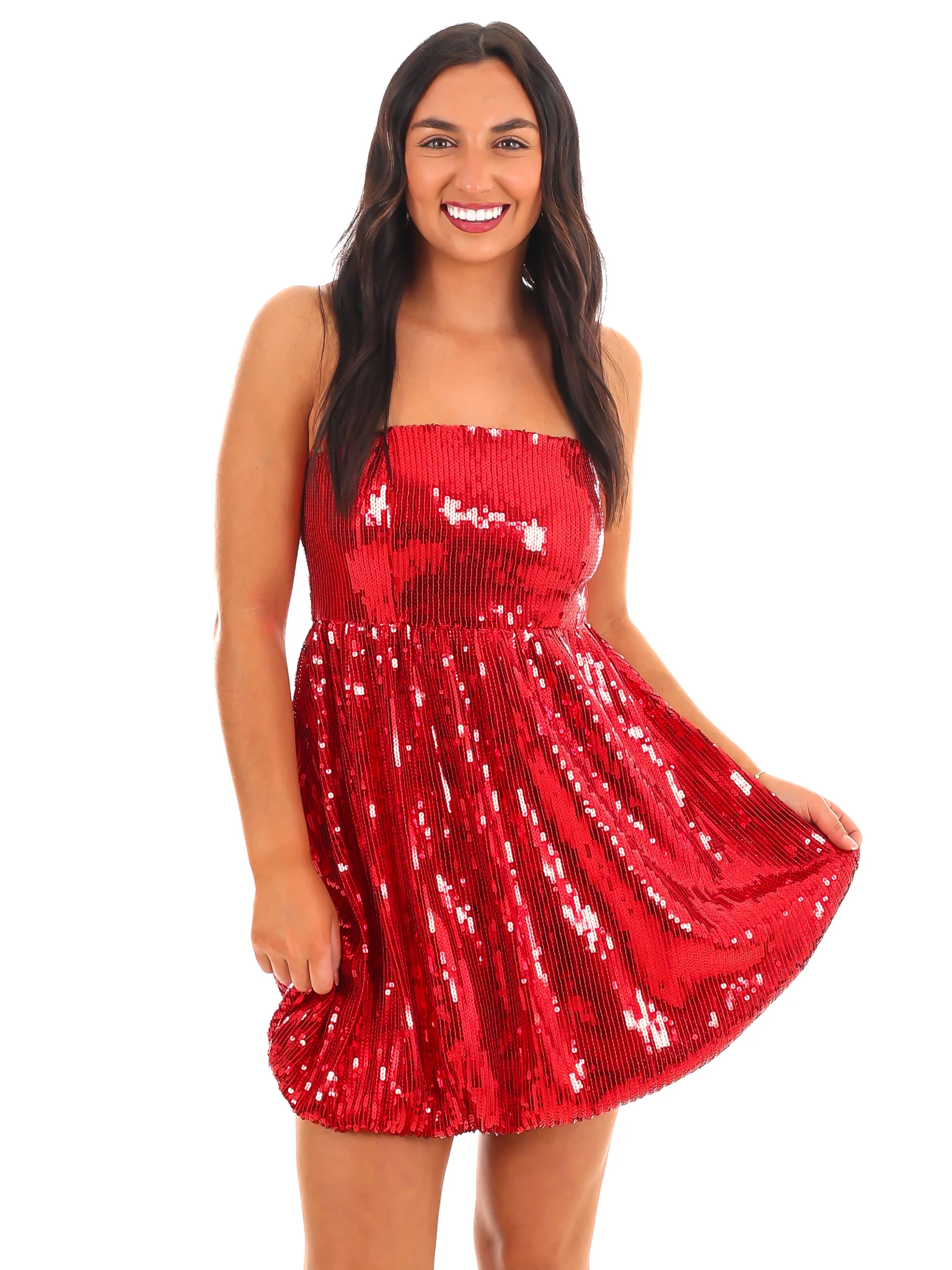 Razzle Dazzle Sequin Mini Dress - Image 3