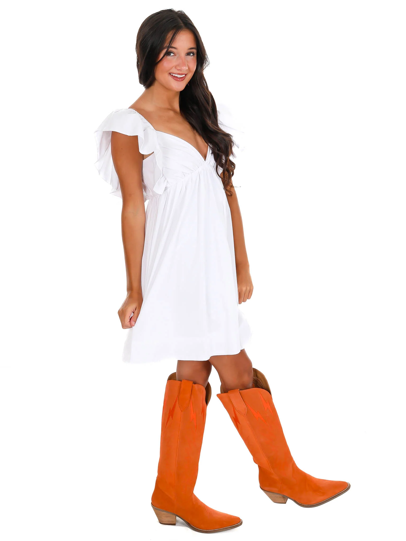 Refuse to Lose Ruffle Dress - Image 9