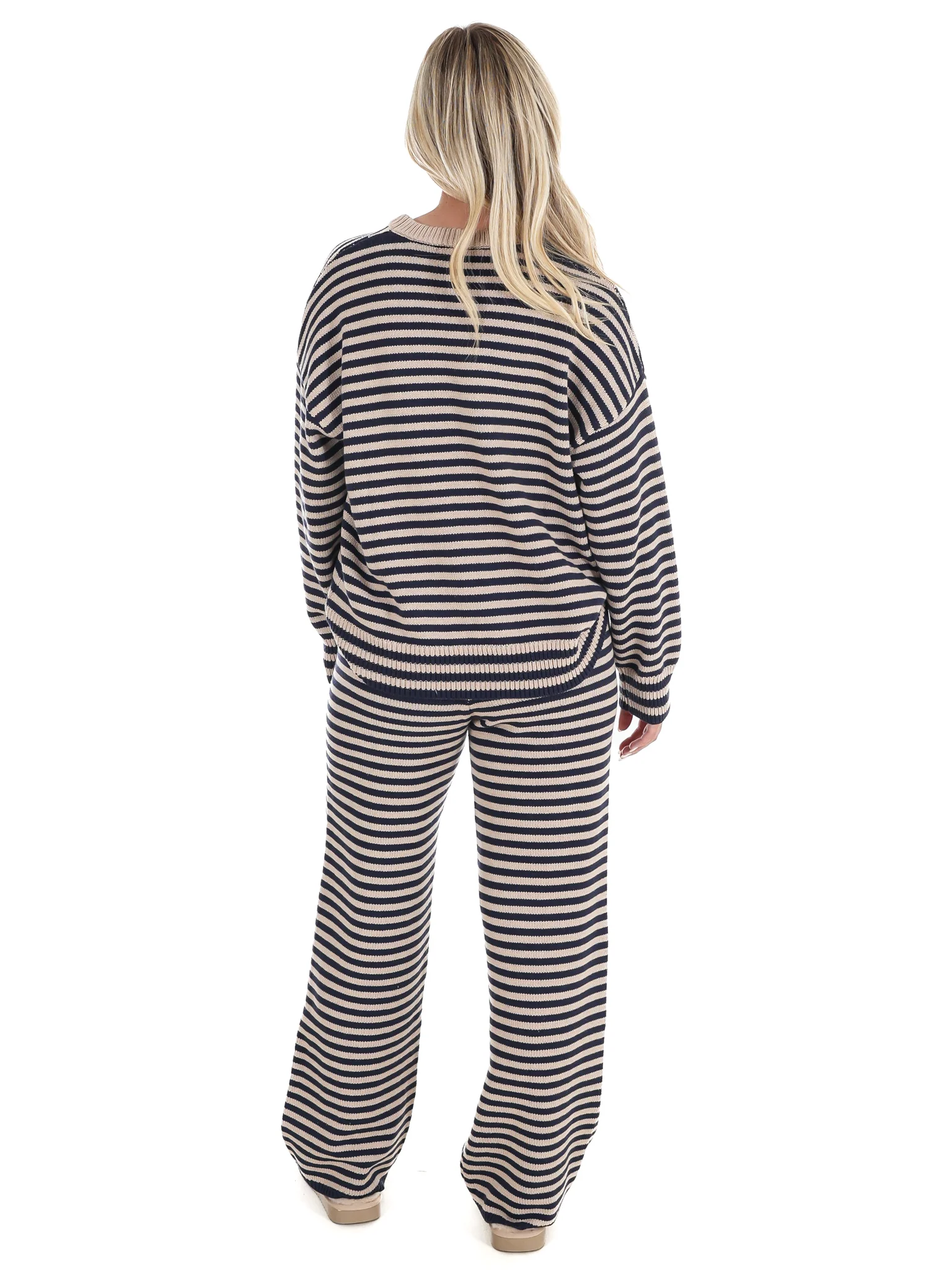 Relax & Repeat Stripe Sweater Set - Image 8