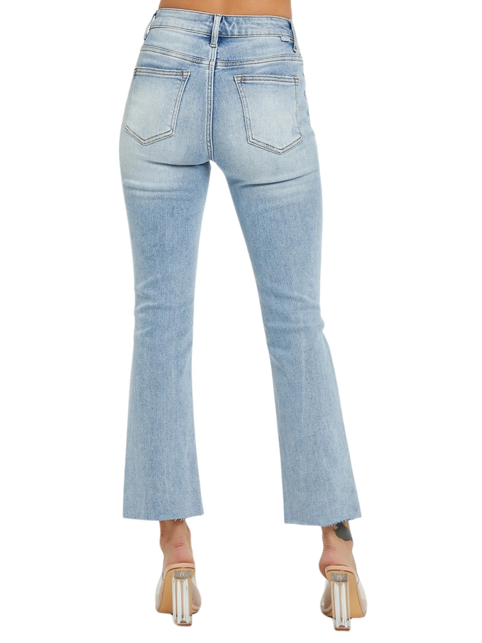 Retro Chic Crop Straight Jeans - Image 3
