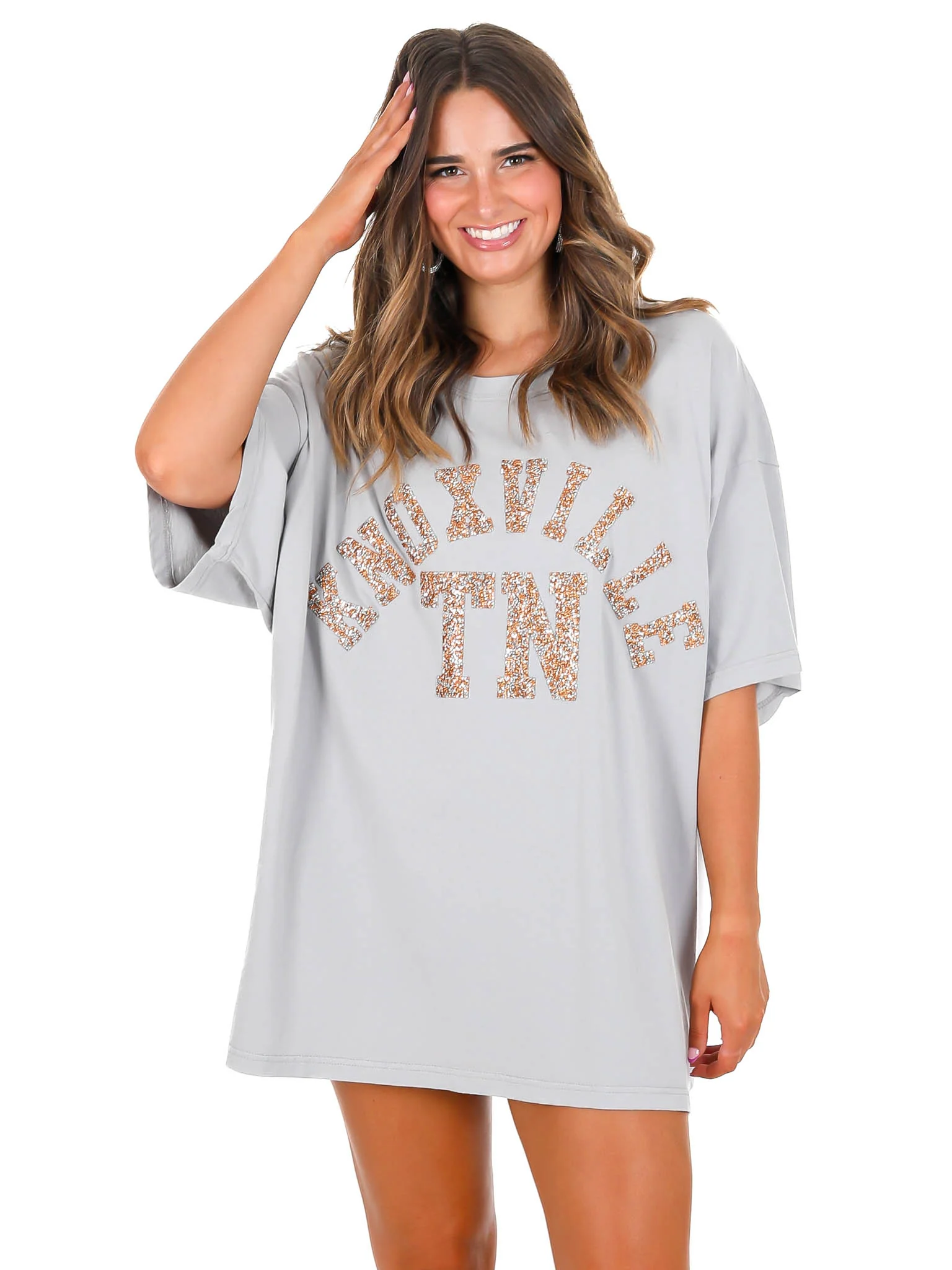 Rhinestone Knoxville TN Oversized Tee - Image 12