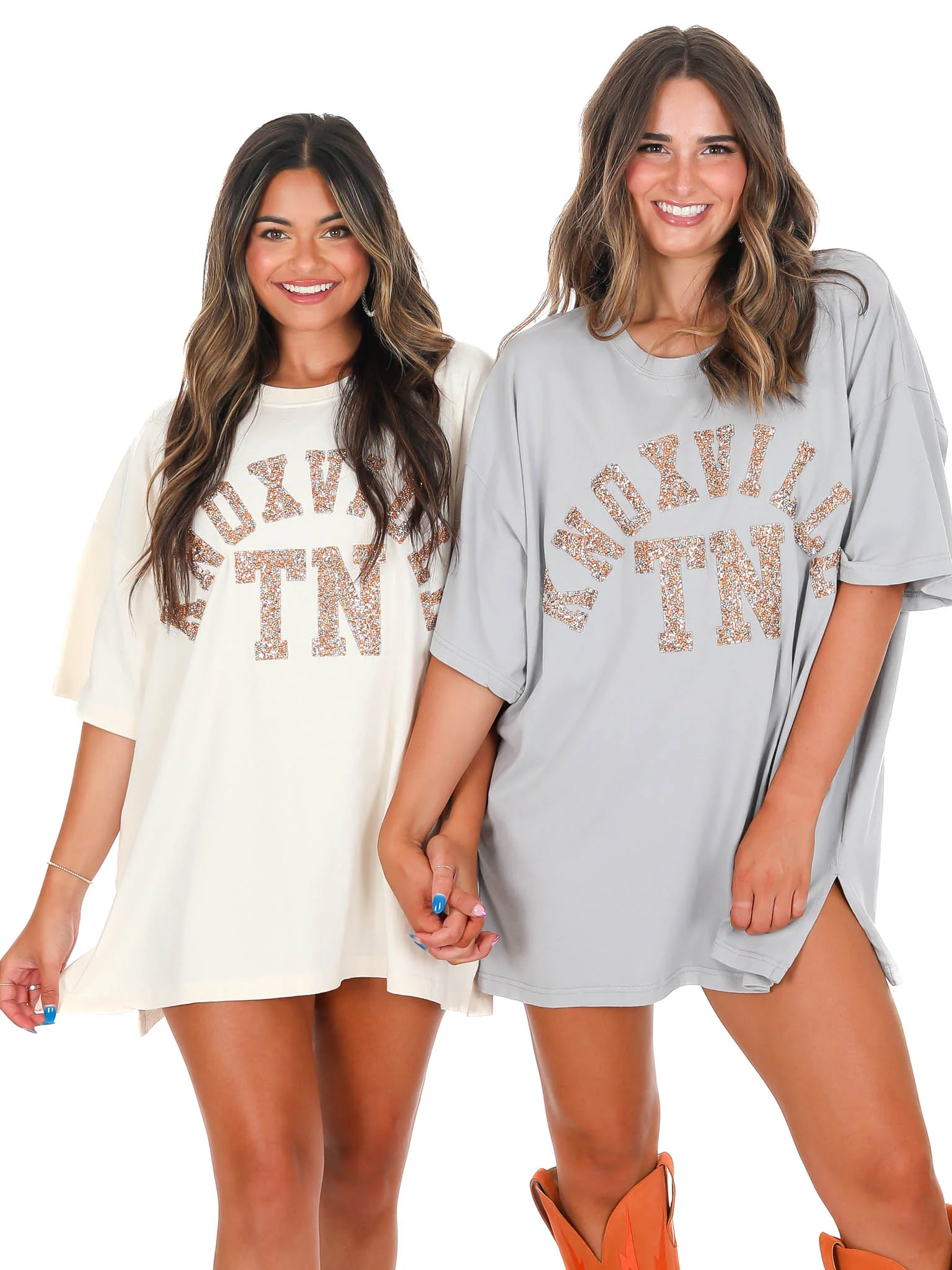 Rhinestone Knoxville TN Oversized Tee - Image 17