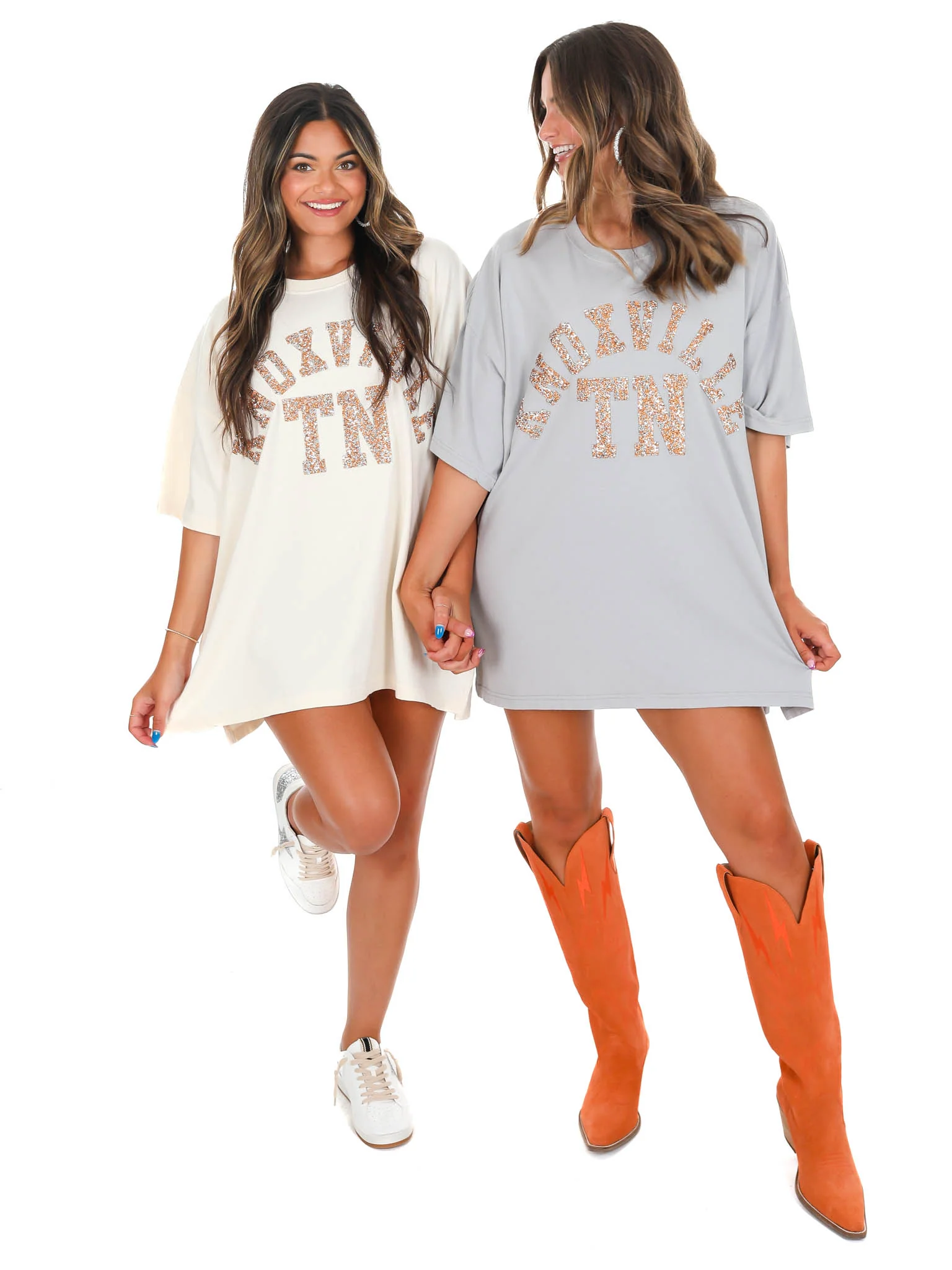 Rhinestone Knoxville TN Oversized Tee - Image 18