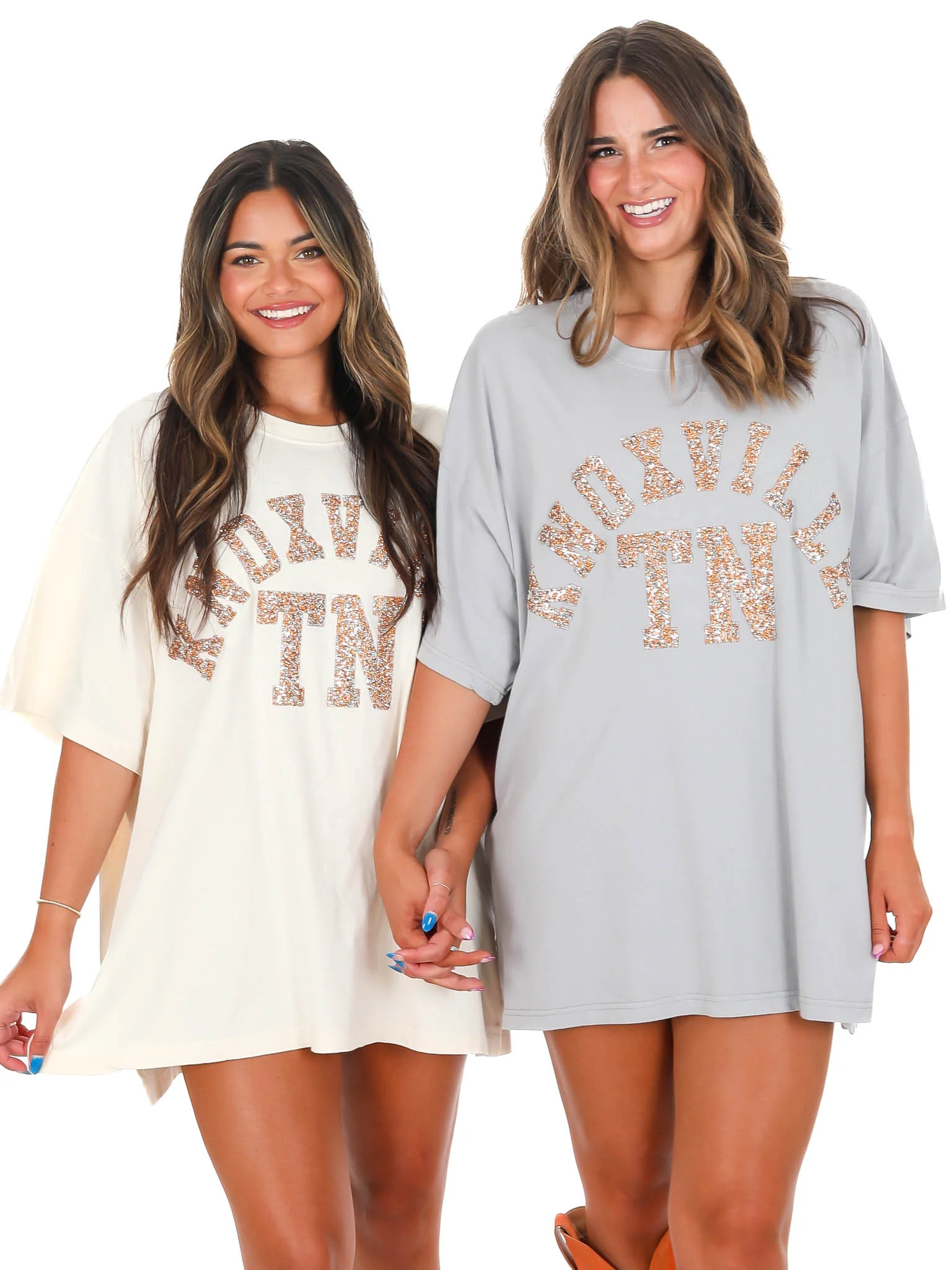 Rhinestone Knoxville TN Oversized Tee - Image 19