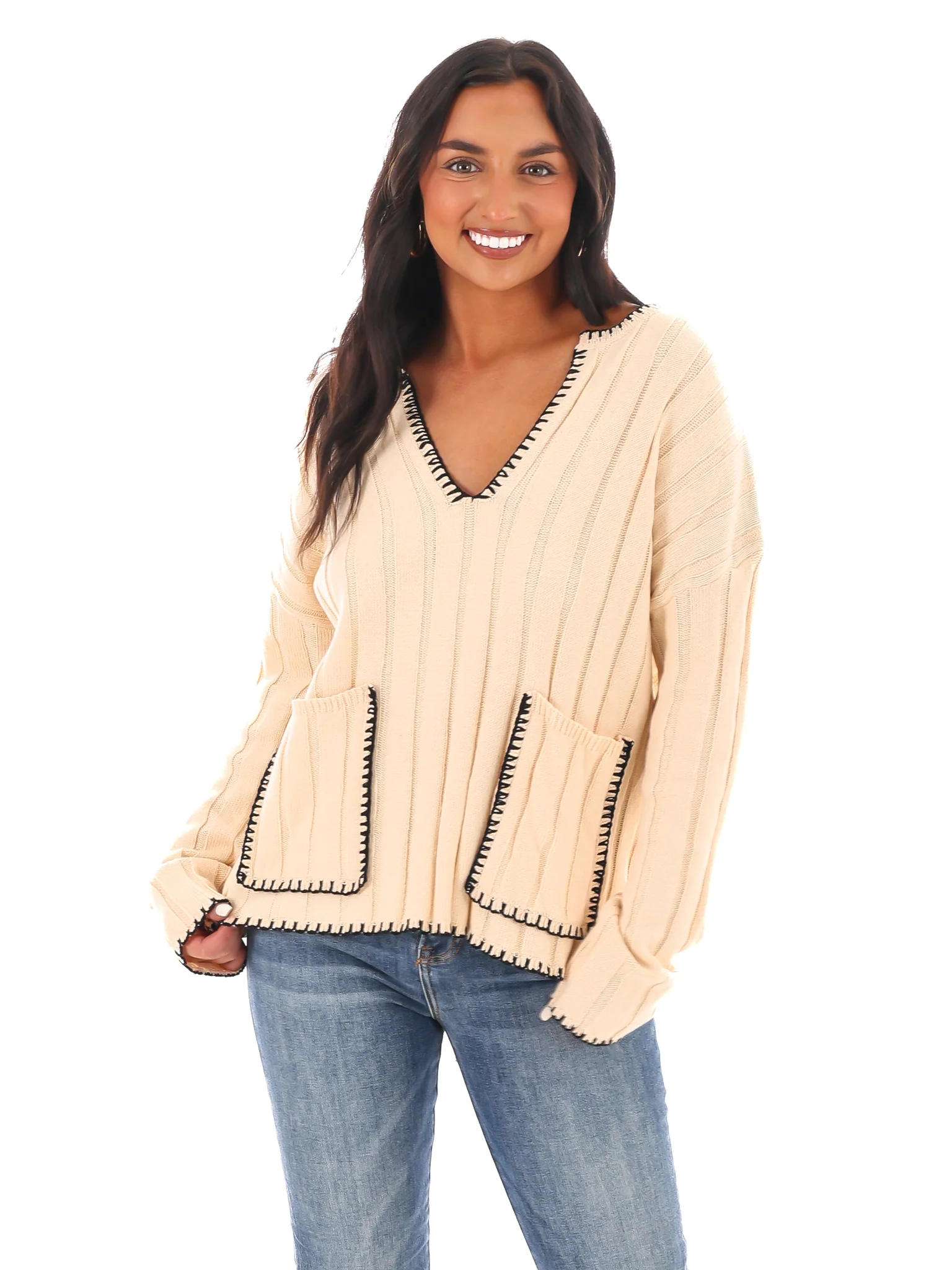 Ribbed Bliss Knit Sweater - Image 11