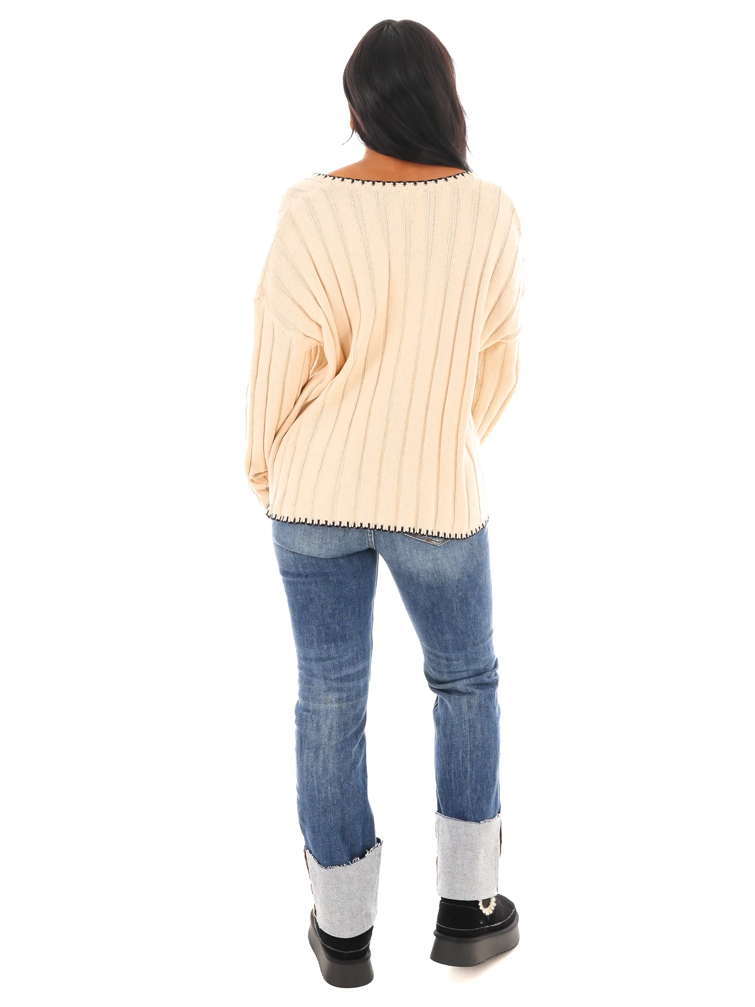 Ribbed Bliss Knit Sweater - Image 13