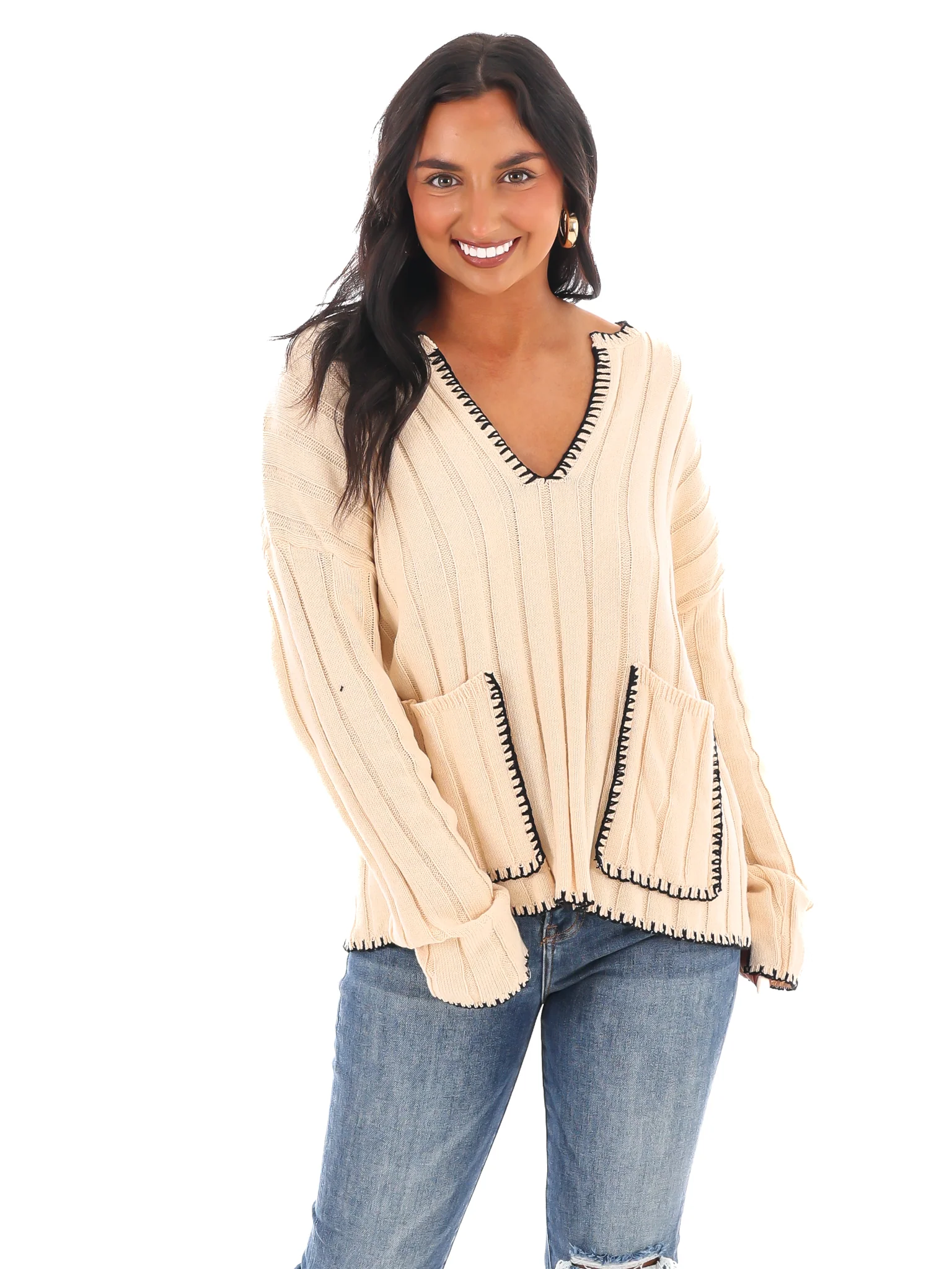 Ribbed Bliss Knit Sweater - Image 9