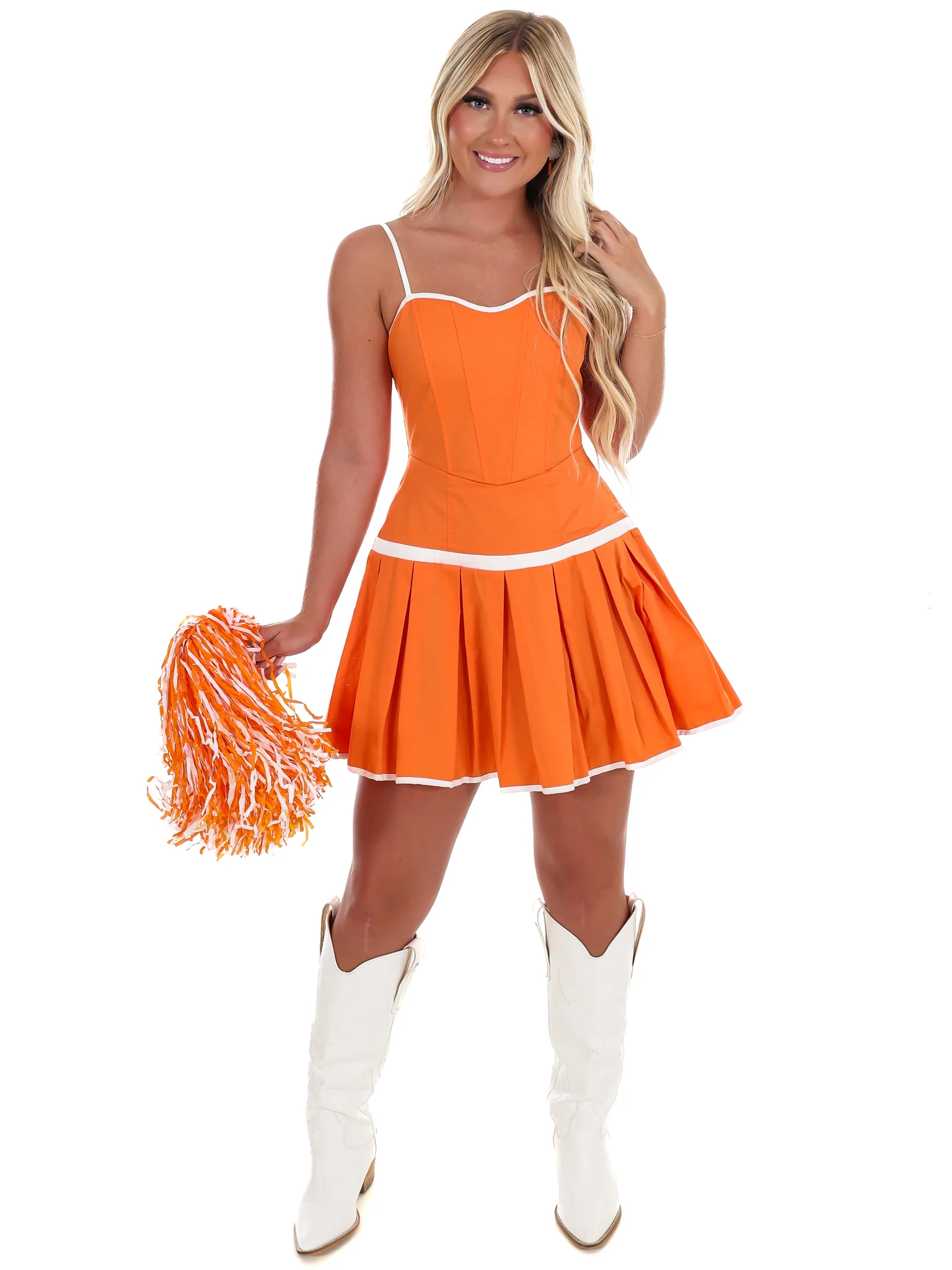 Rivalry Contrast Mini Dress - Image 2