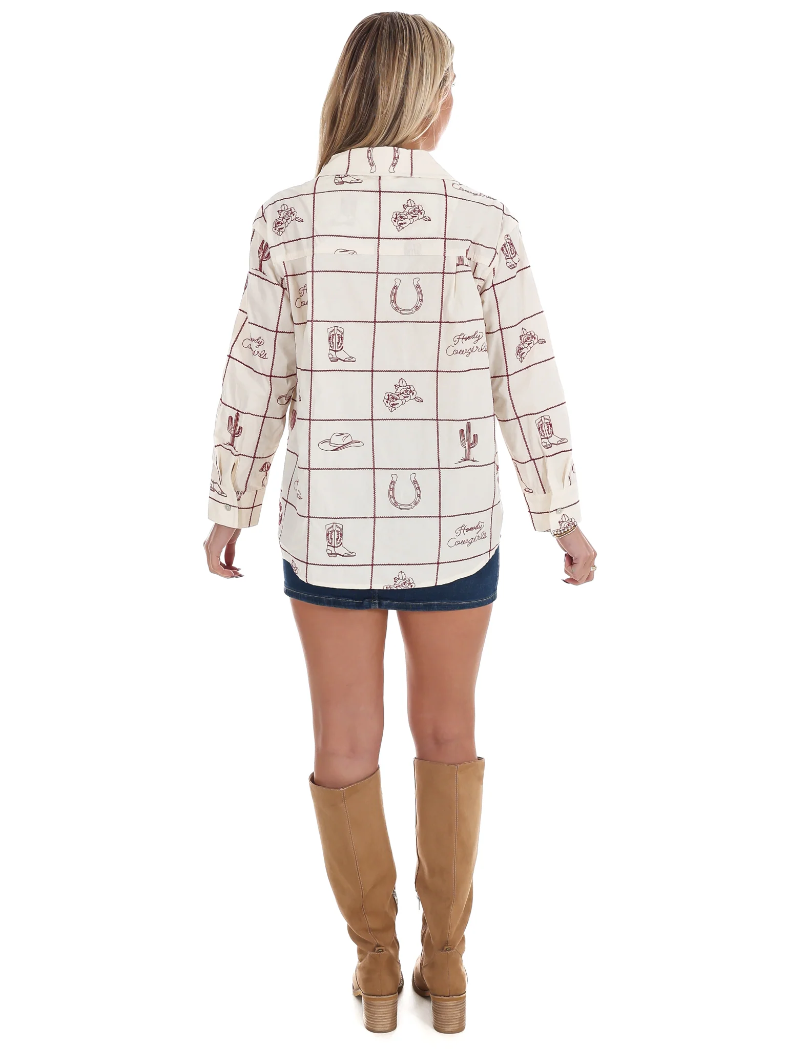 Roam the Ranch Embroidered Western Top - Image 8