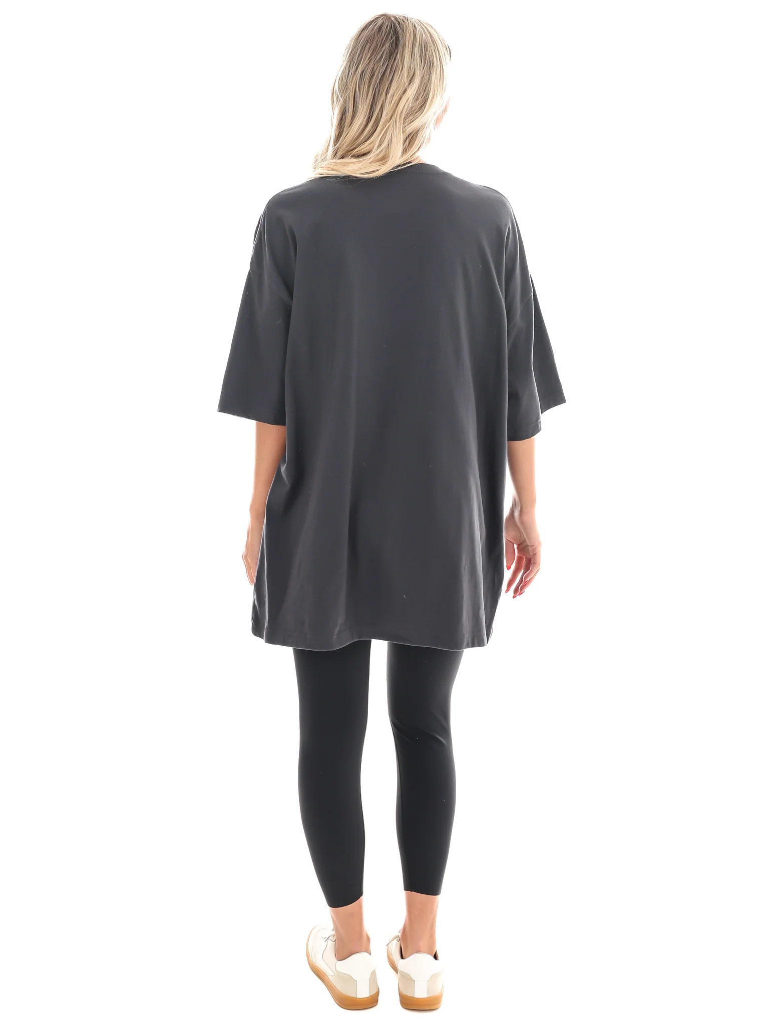Rolling Stones Leopard Words Oversized Tee - Image 7