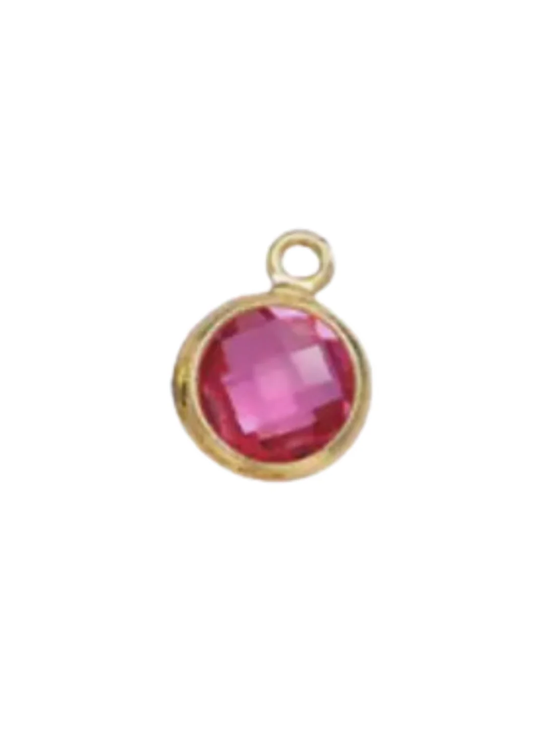 Round Birthstone Charm - Image 10
