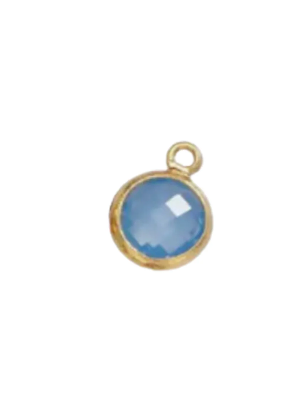 Round Birthstone Charm - Image 3
