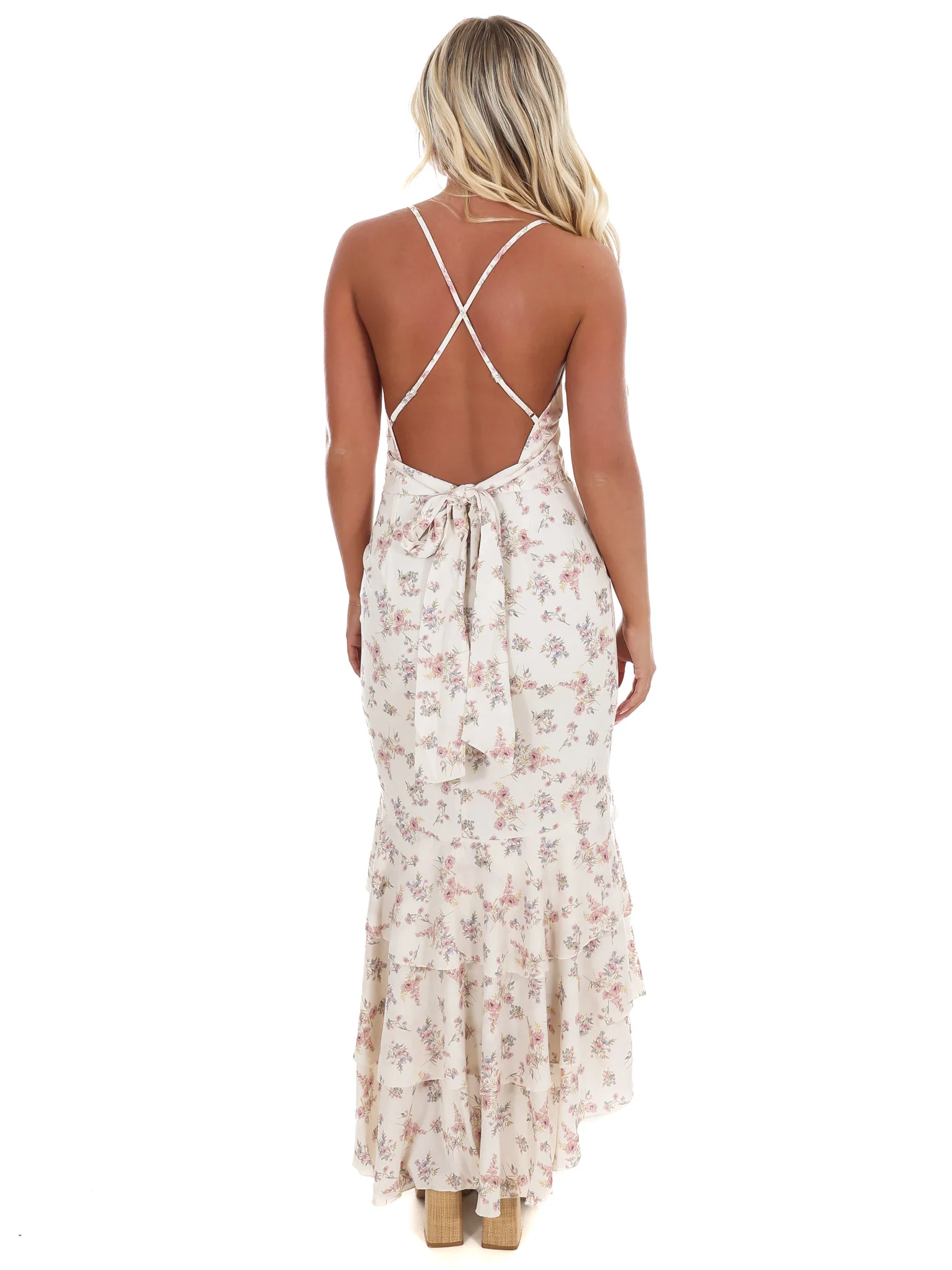 Ruffle Romance Midi Dress - Image 6