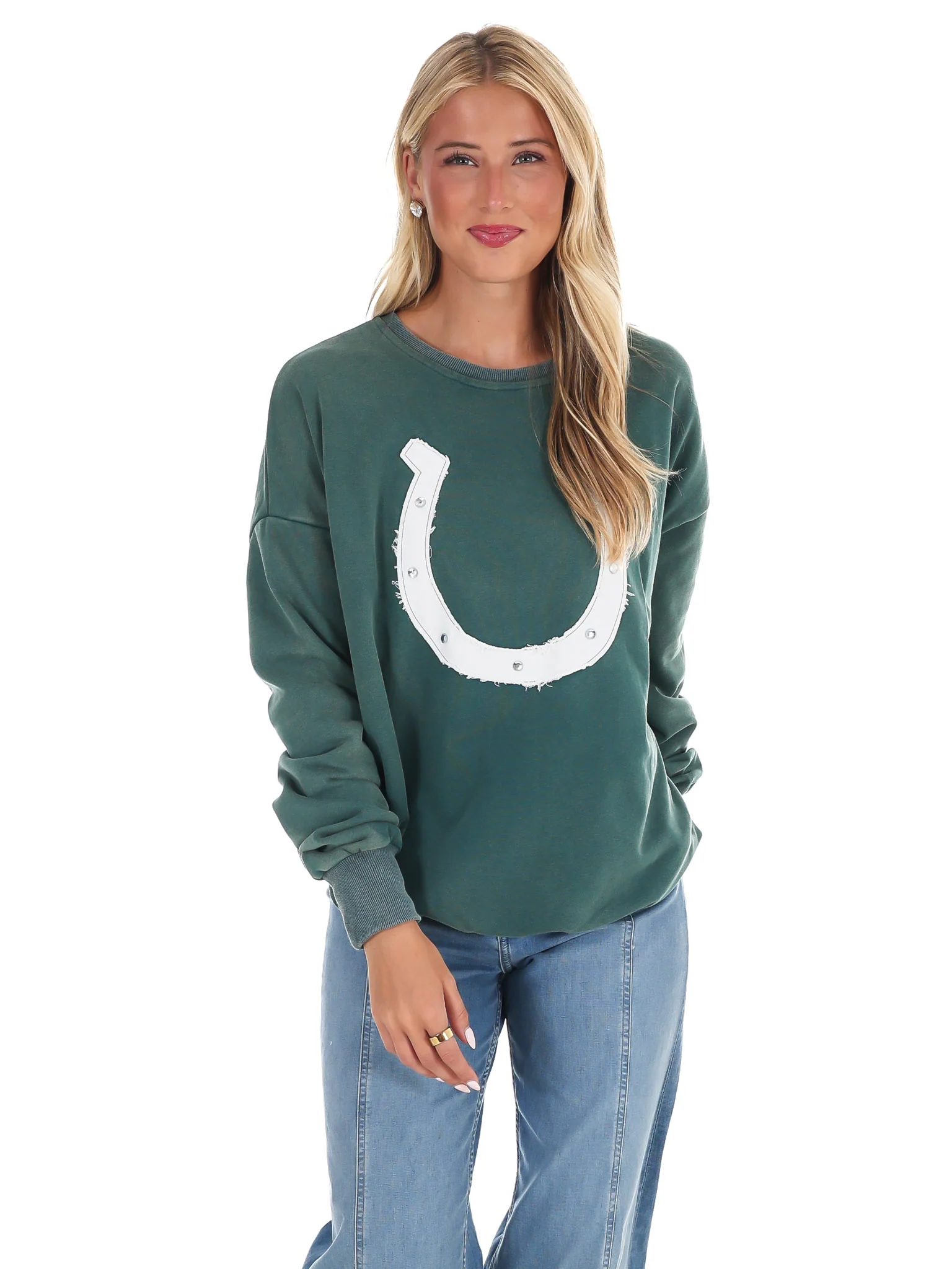 Saddle Up Horseshoe Pullover - Image 10