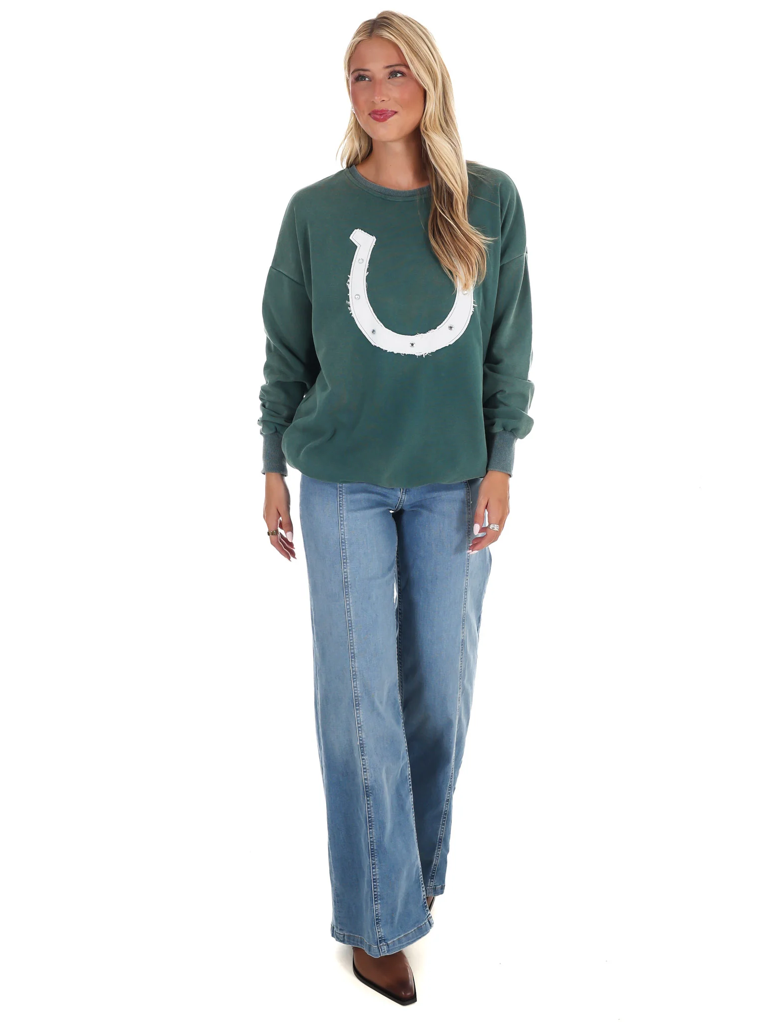 Saddle Up Horseshoe Pullover - Image 11