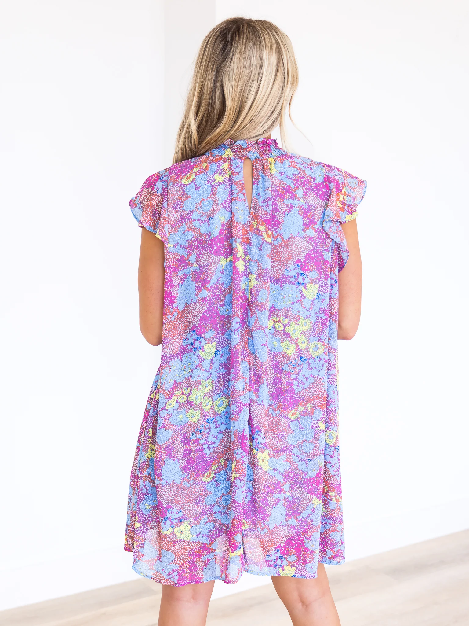 Safe Space Print Dress - Image 5