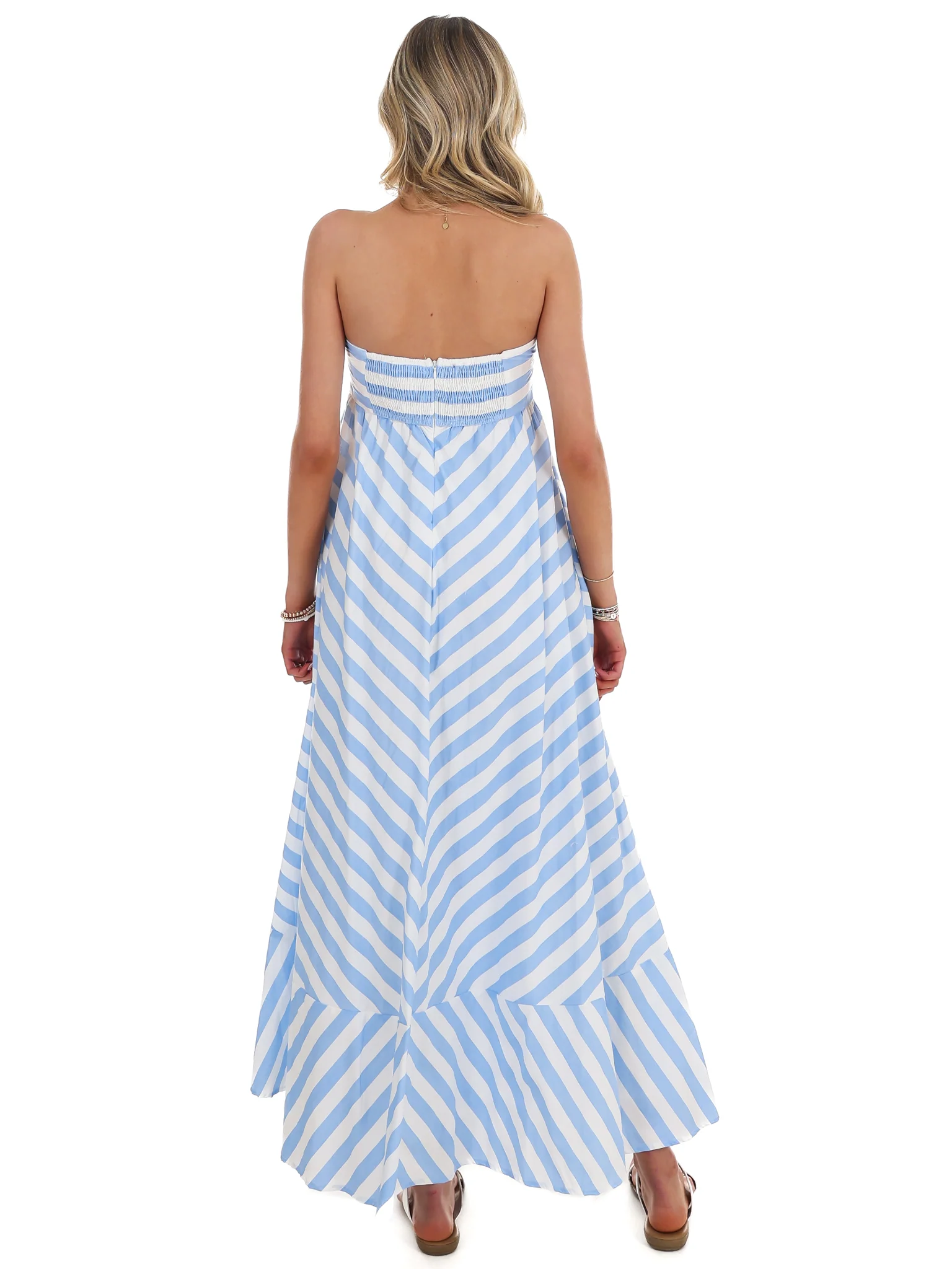 Salt Air Stripe Maxi Dress - Image 7