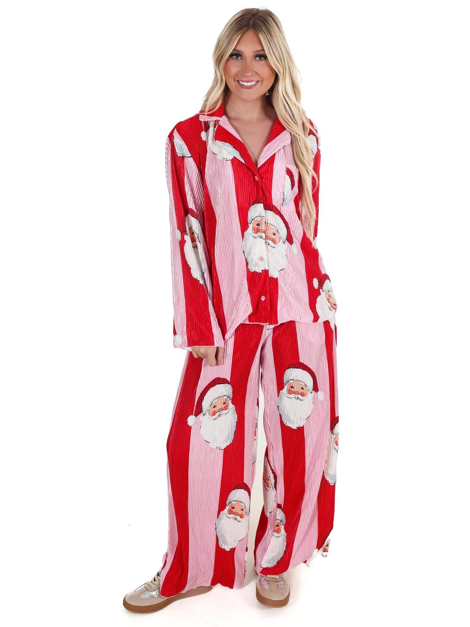 Santa Claus Lane Pajama Set - Image 3