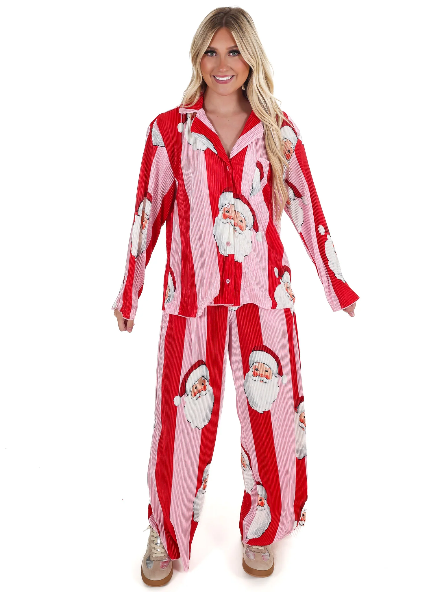 Santa Claus Lane Pajama Set - Image 4
