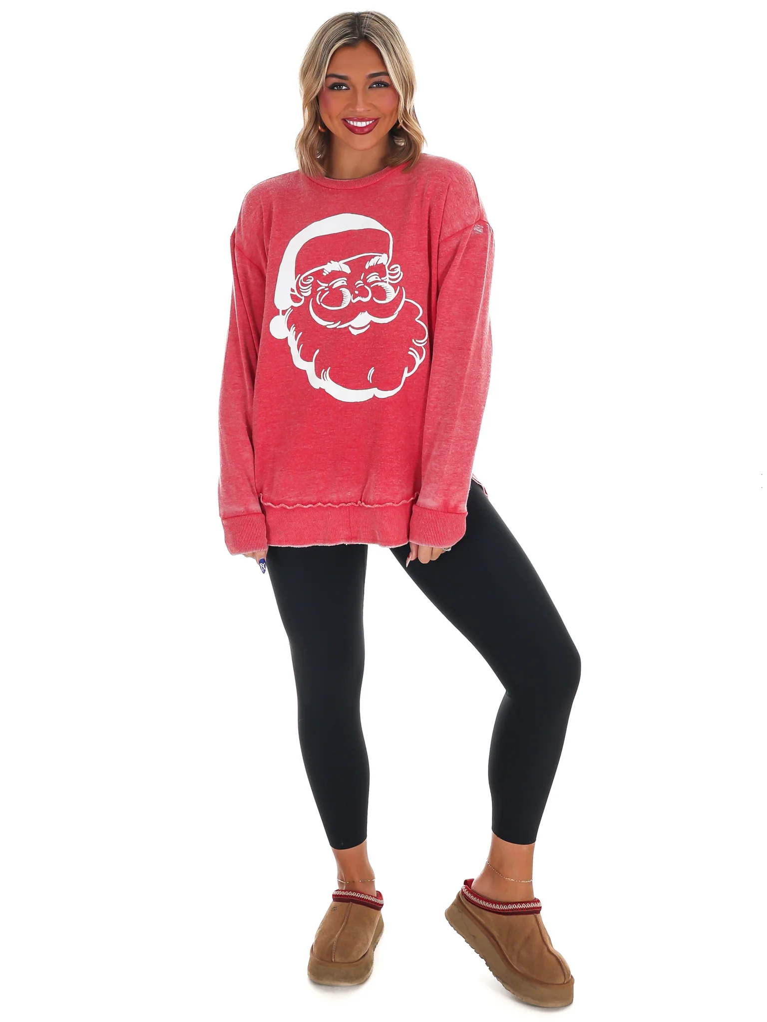 Santa Poncho Pullover - Image 2