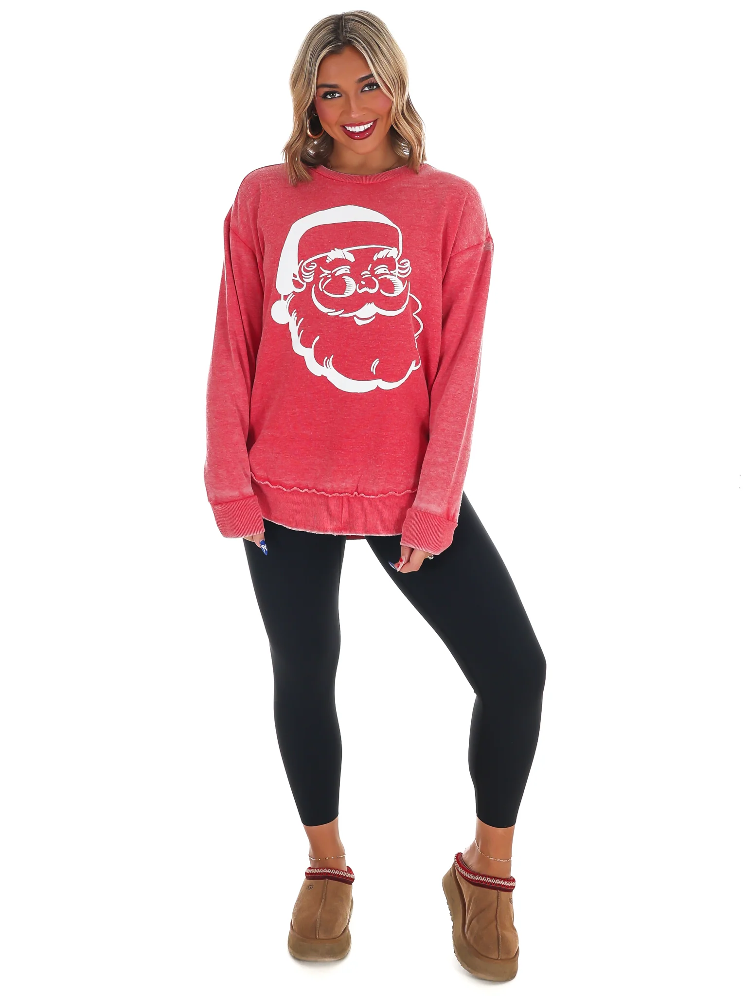 Santa Poncho Pullover - Image 4