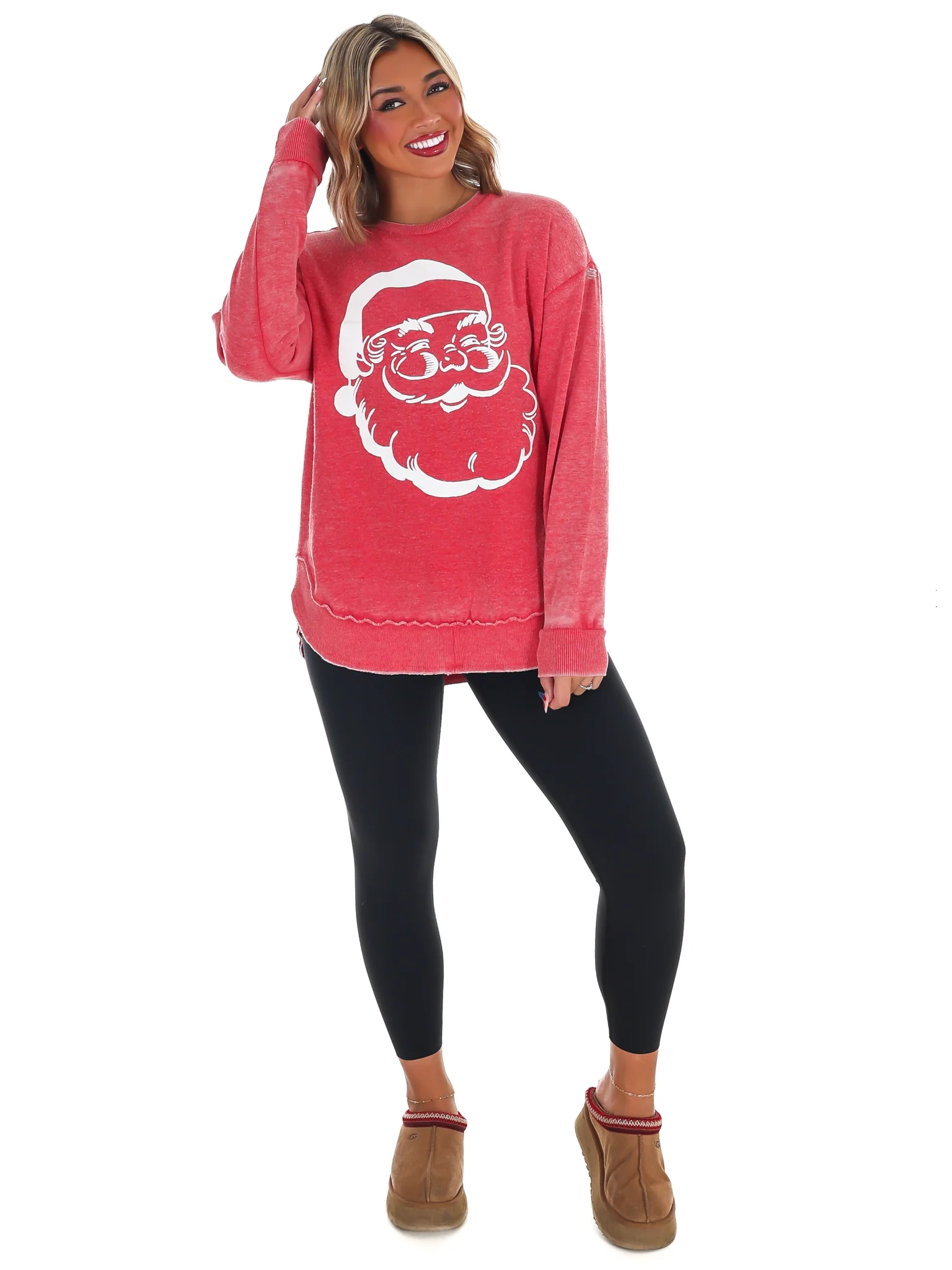 Santa Poncho Pullover - Image 7