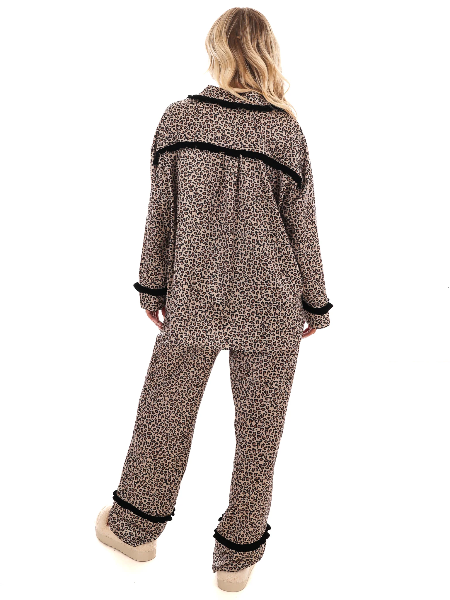 Satin Safari Pajama Set - Image 8