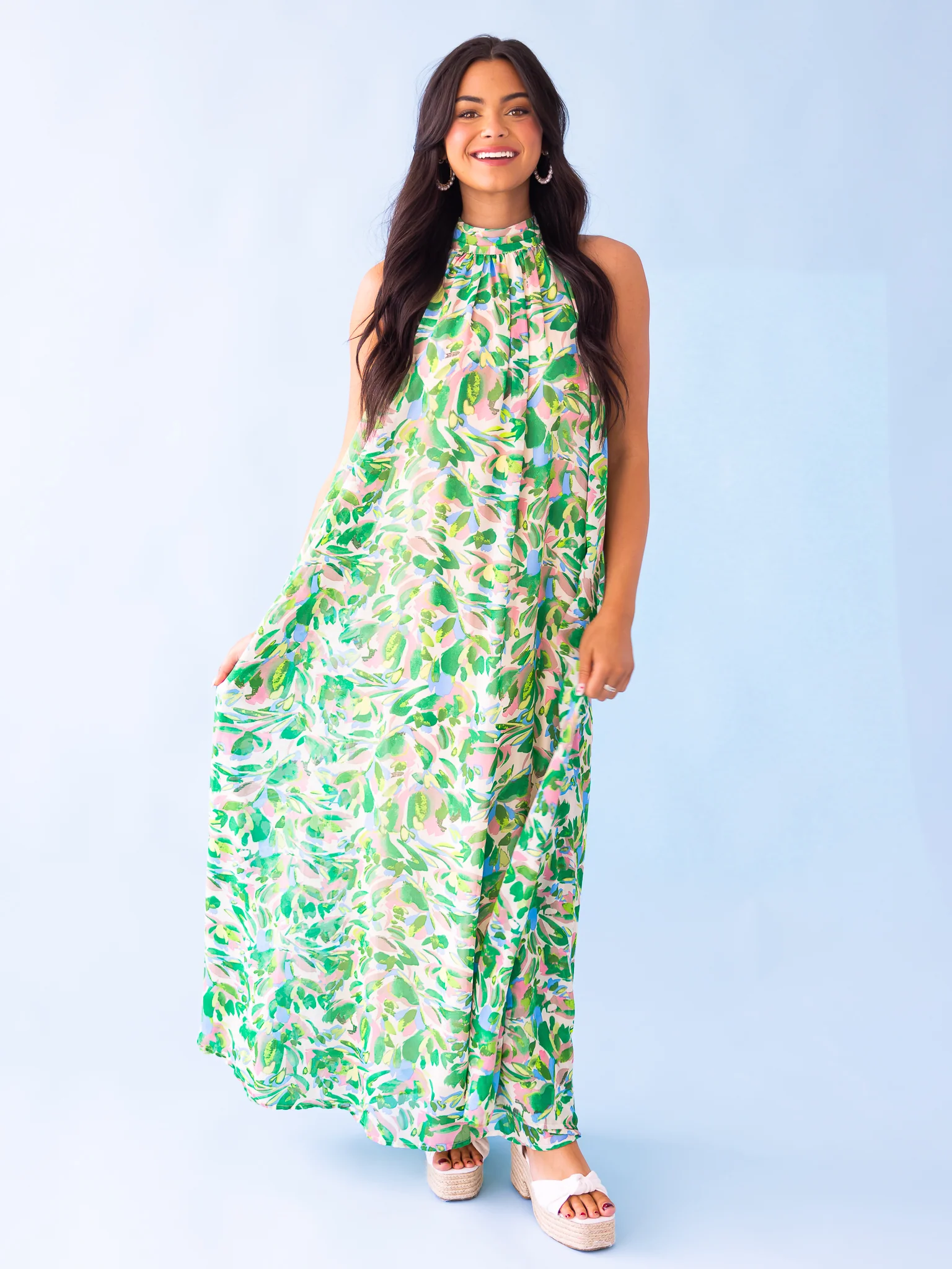 Say A Little Prayer Floral Maxi Dress - Image 2