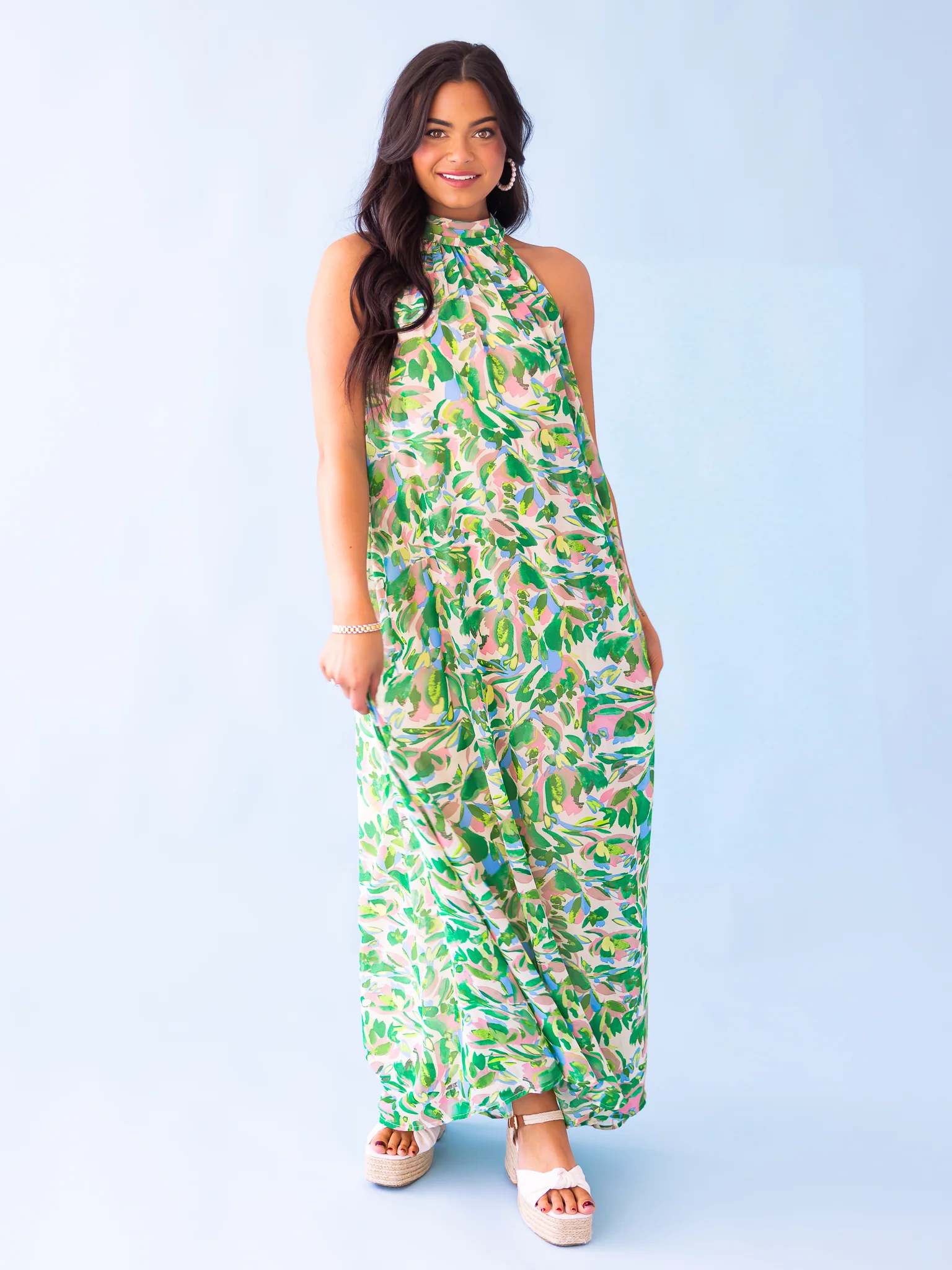 Say A Little Prayer Floral Maxi Dress - Image 3