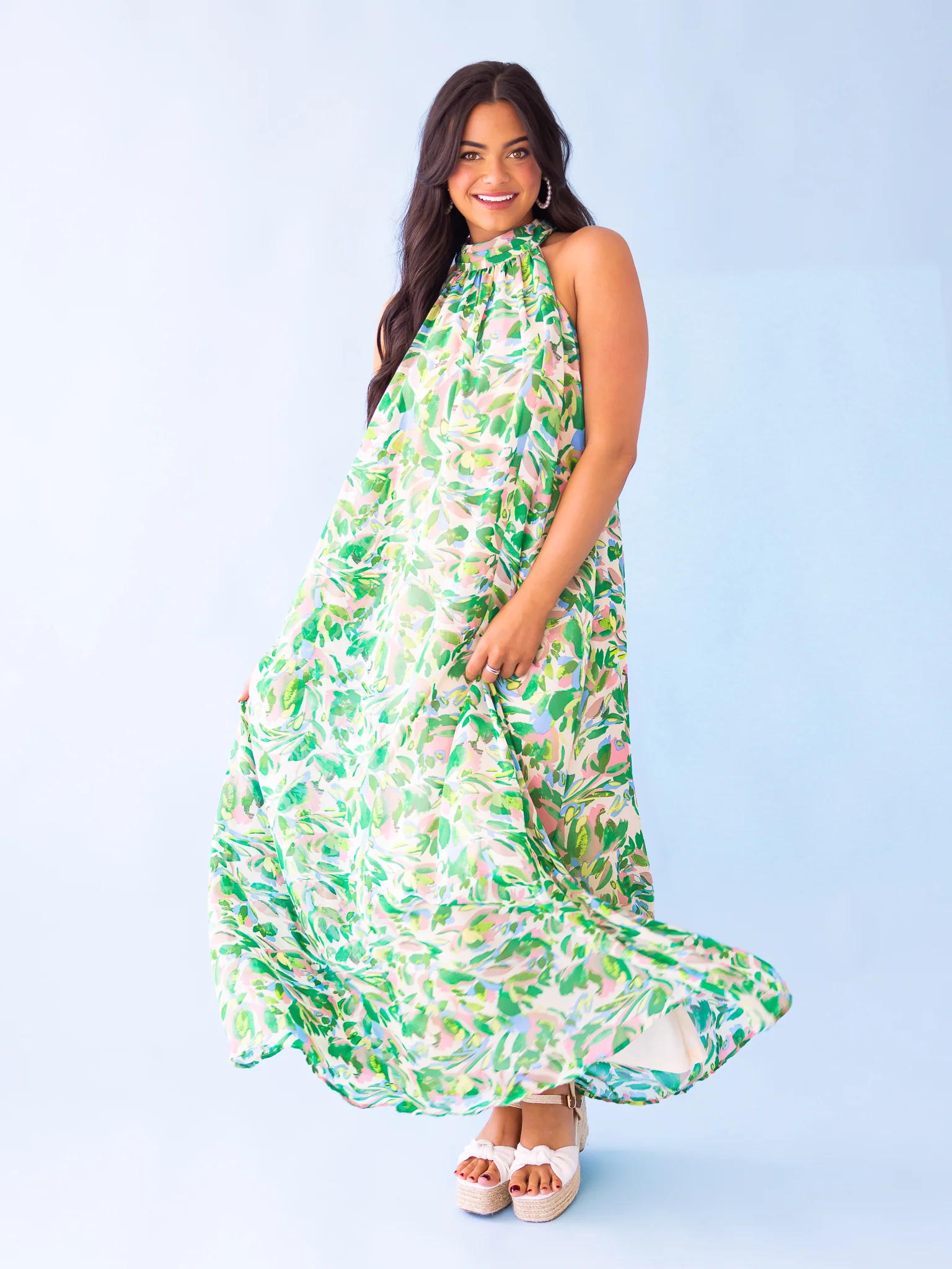 Say A Little Prayer Floral Maxi Dress - Image 5