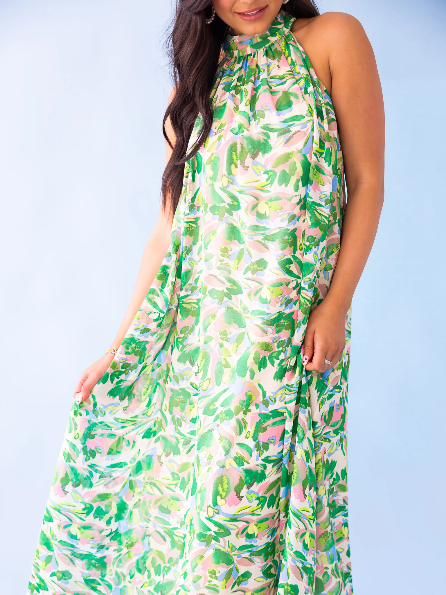 Say A Little Prayer Floral Maxi Dress - Image 6