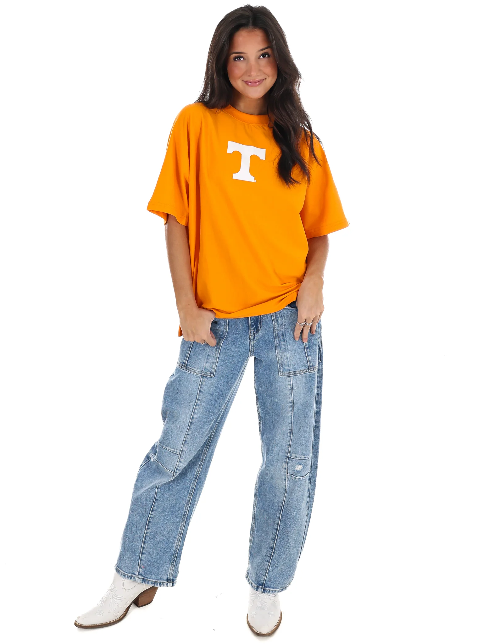 Script Tennessee Back Oversized Tee - Image 4