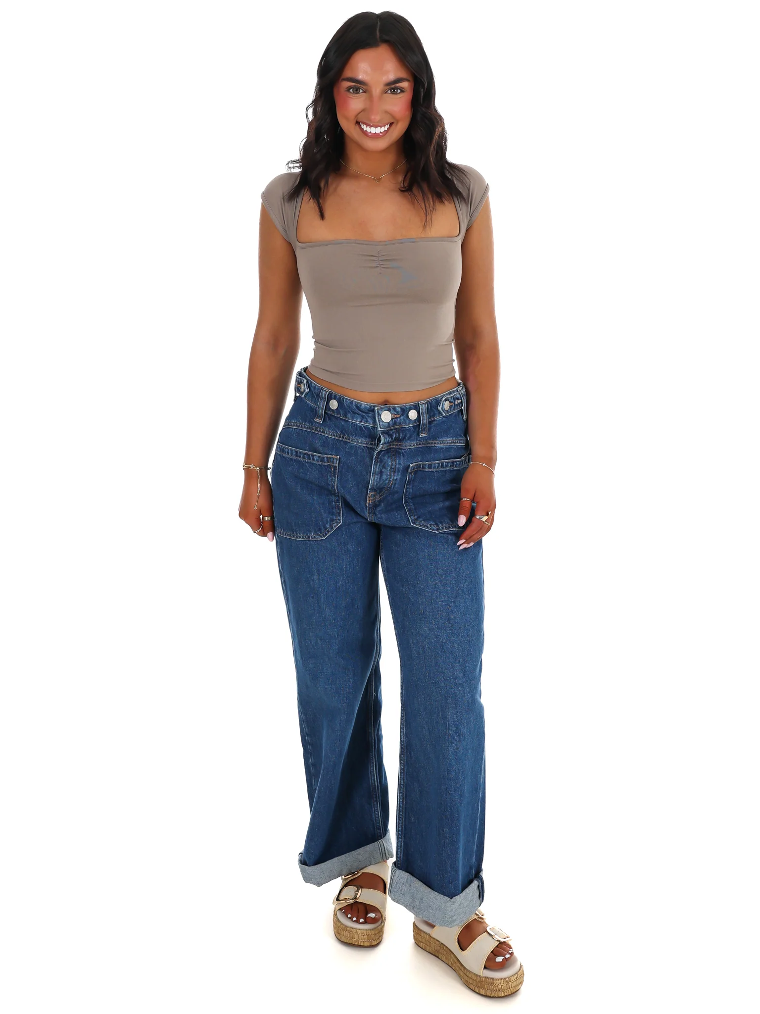 Second Skin Shirring Top - Image 13