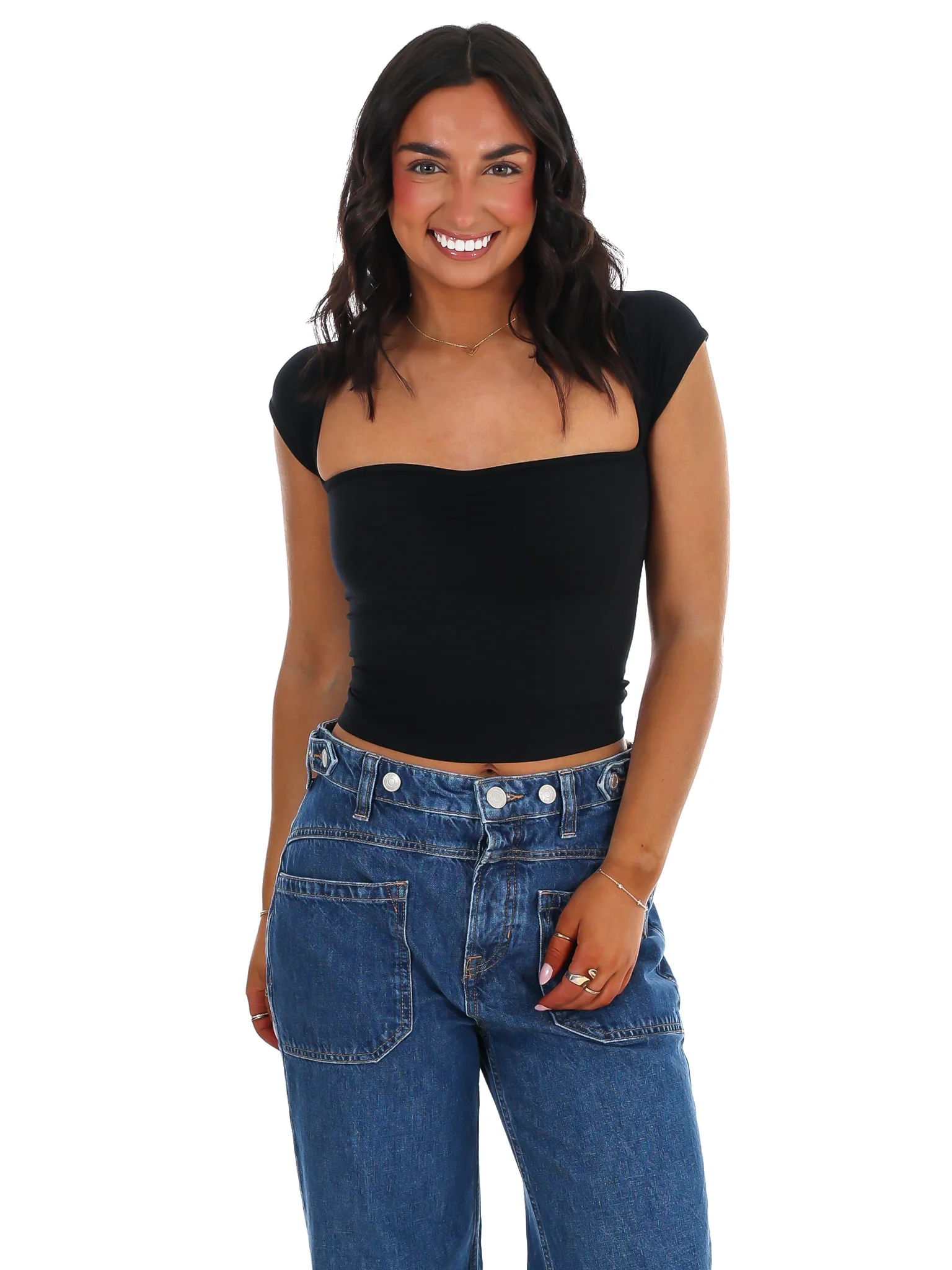 Second Skin Shirring Top - Image 16