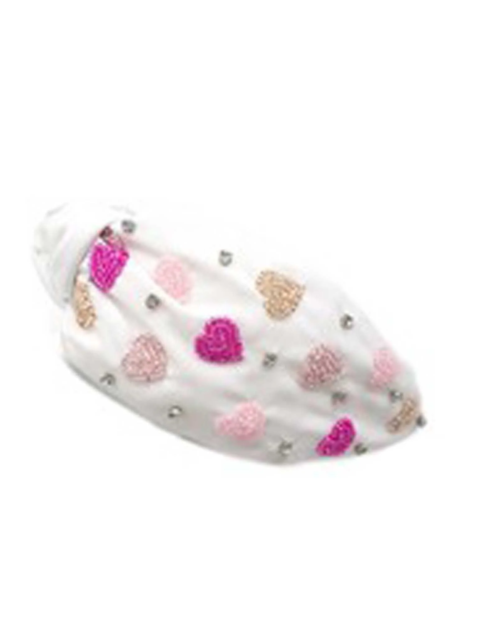 Seed Bead Heart Headband - Image 2