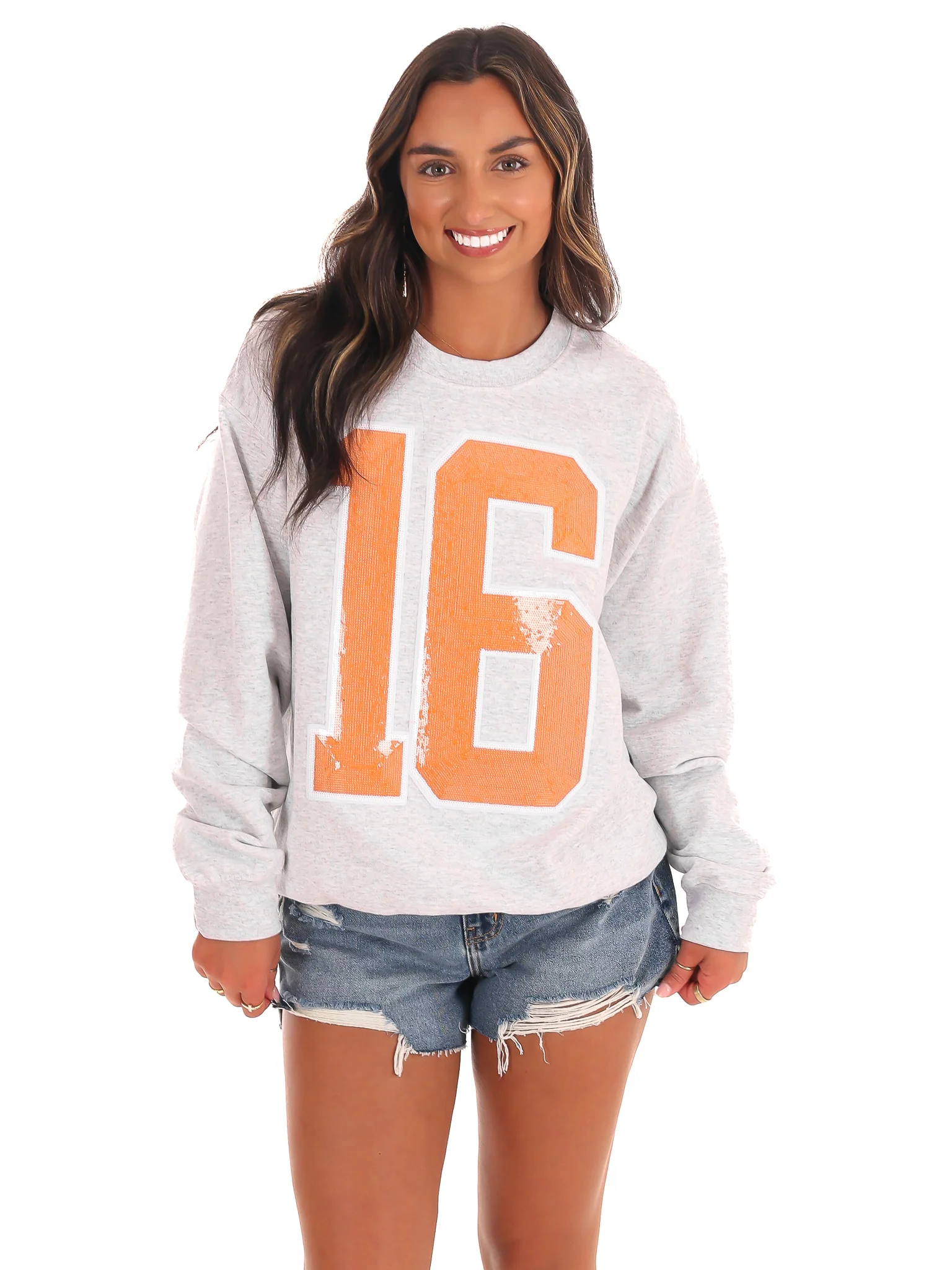Sequin 16 Sweatshirt - Image 4