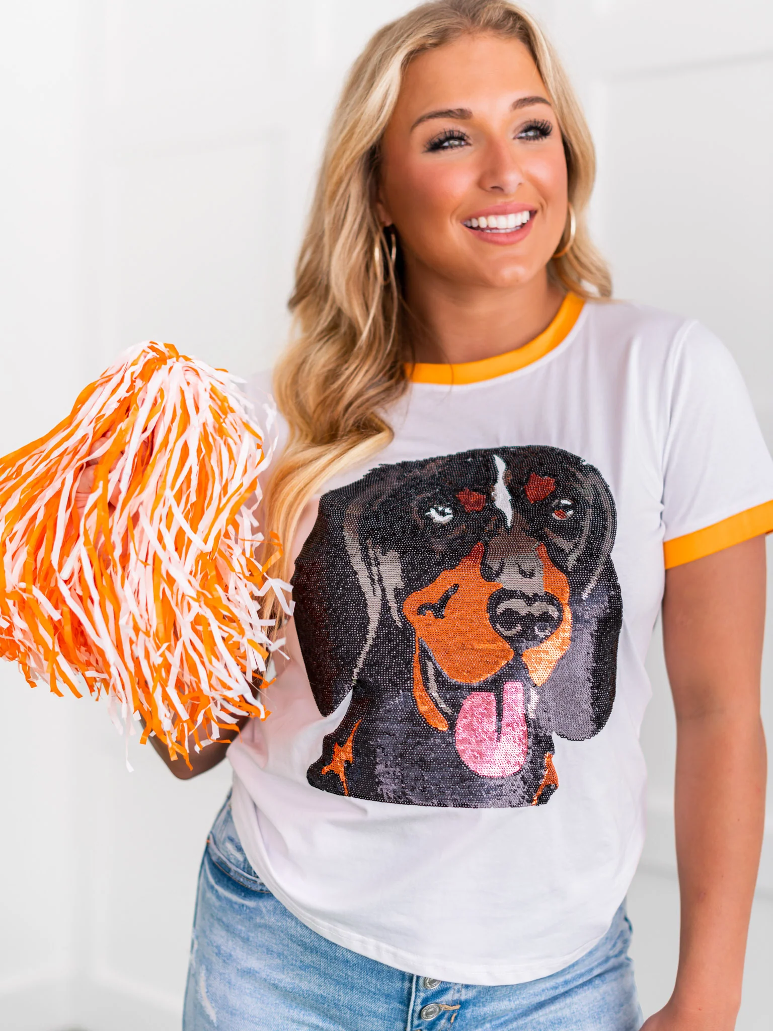 Sequin Smokey Tee - Image 3