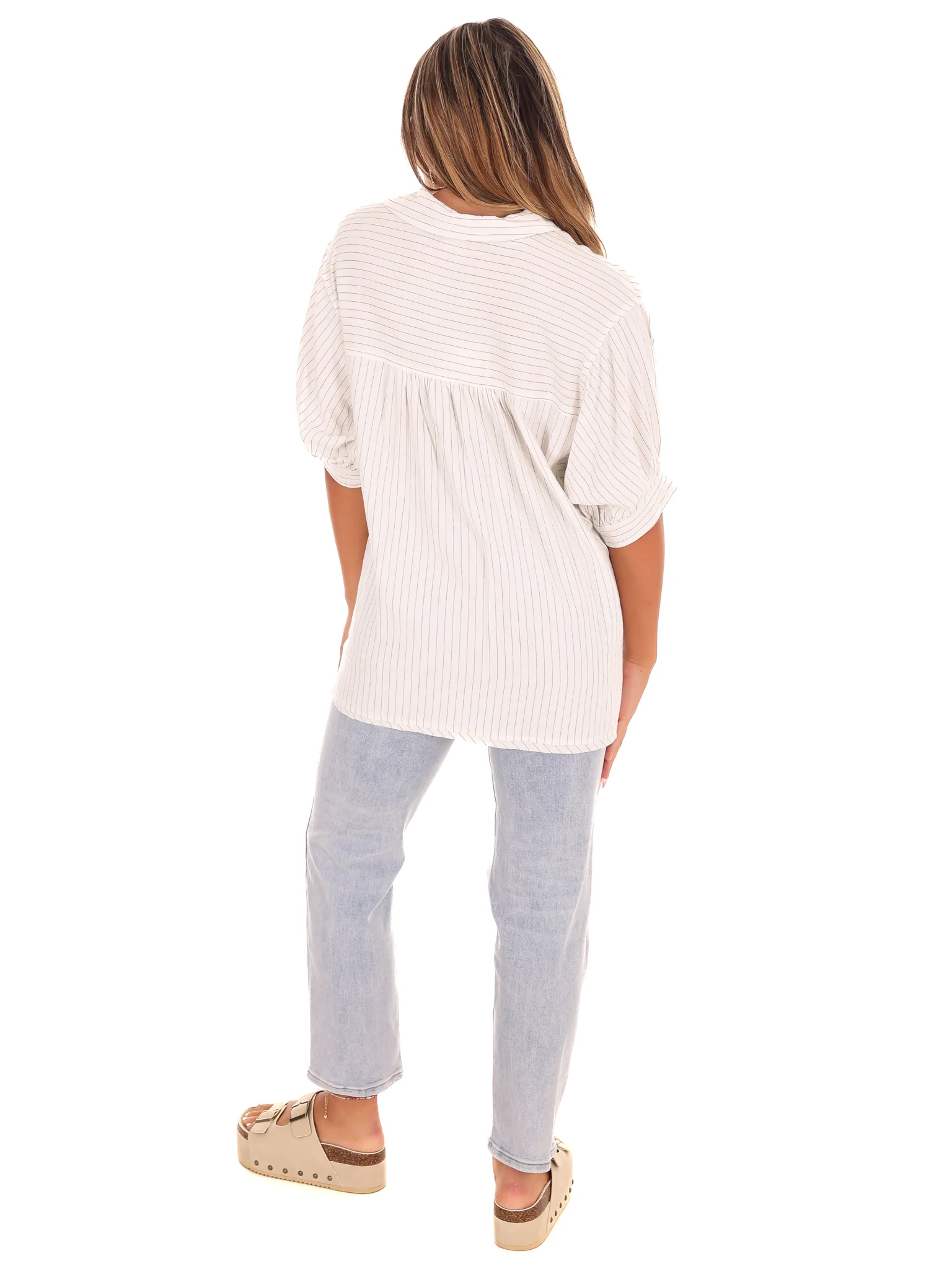 Serene Style Stripe Top - Image 7