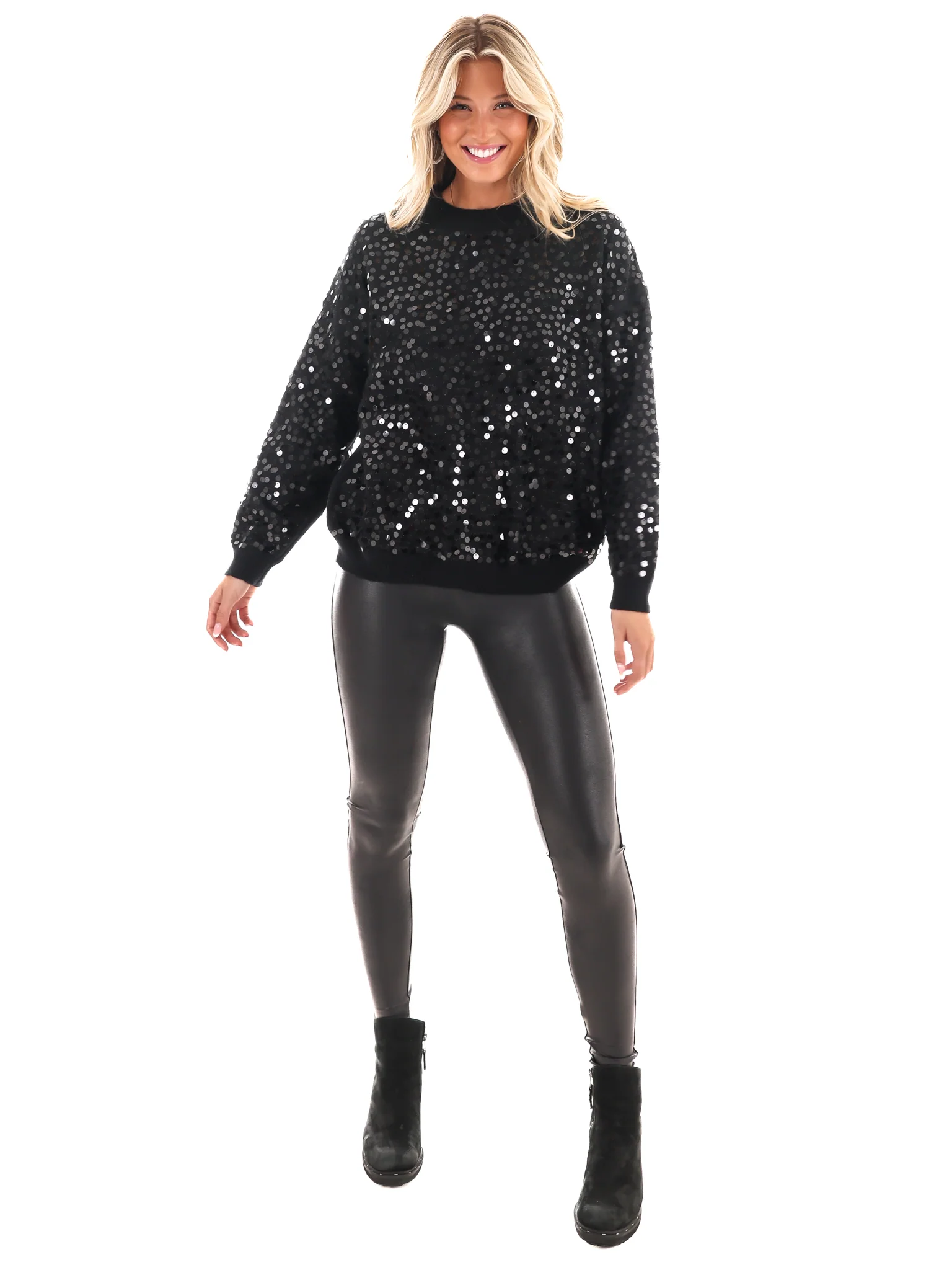 Shimmer Season Sequin Sweater - Image 12