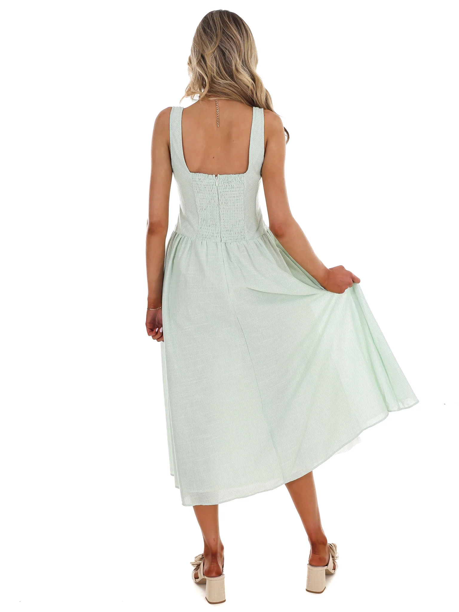 Showing Off Stripe Maxi Dress - Image 15