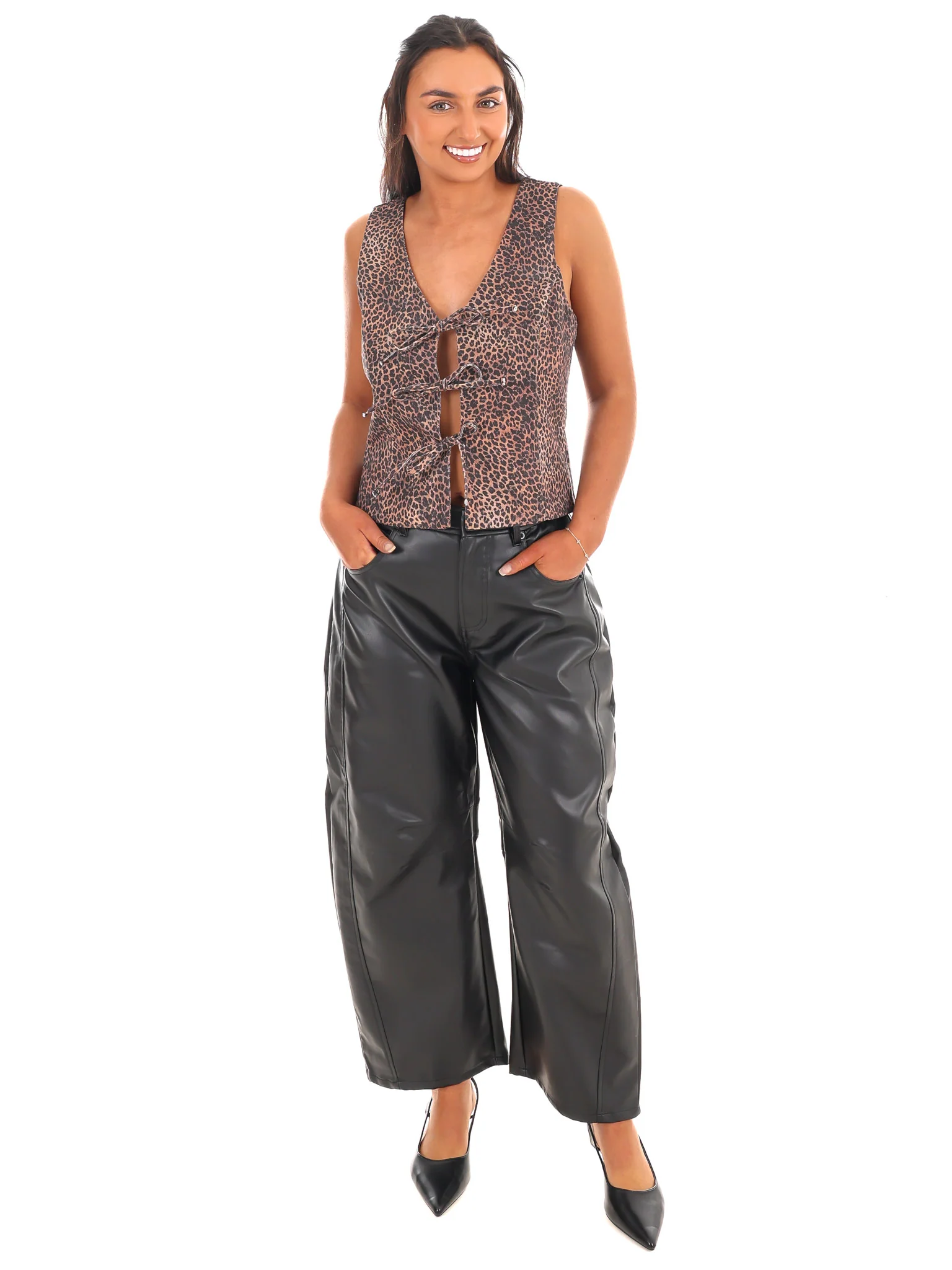 Sights to See Leopard Vest - Image 4