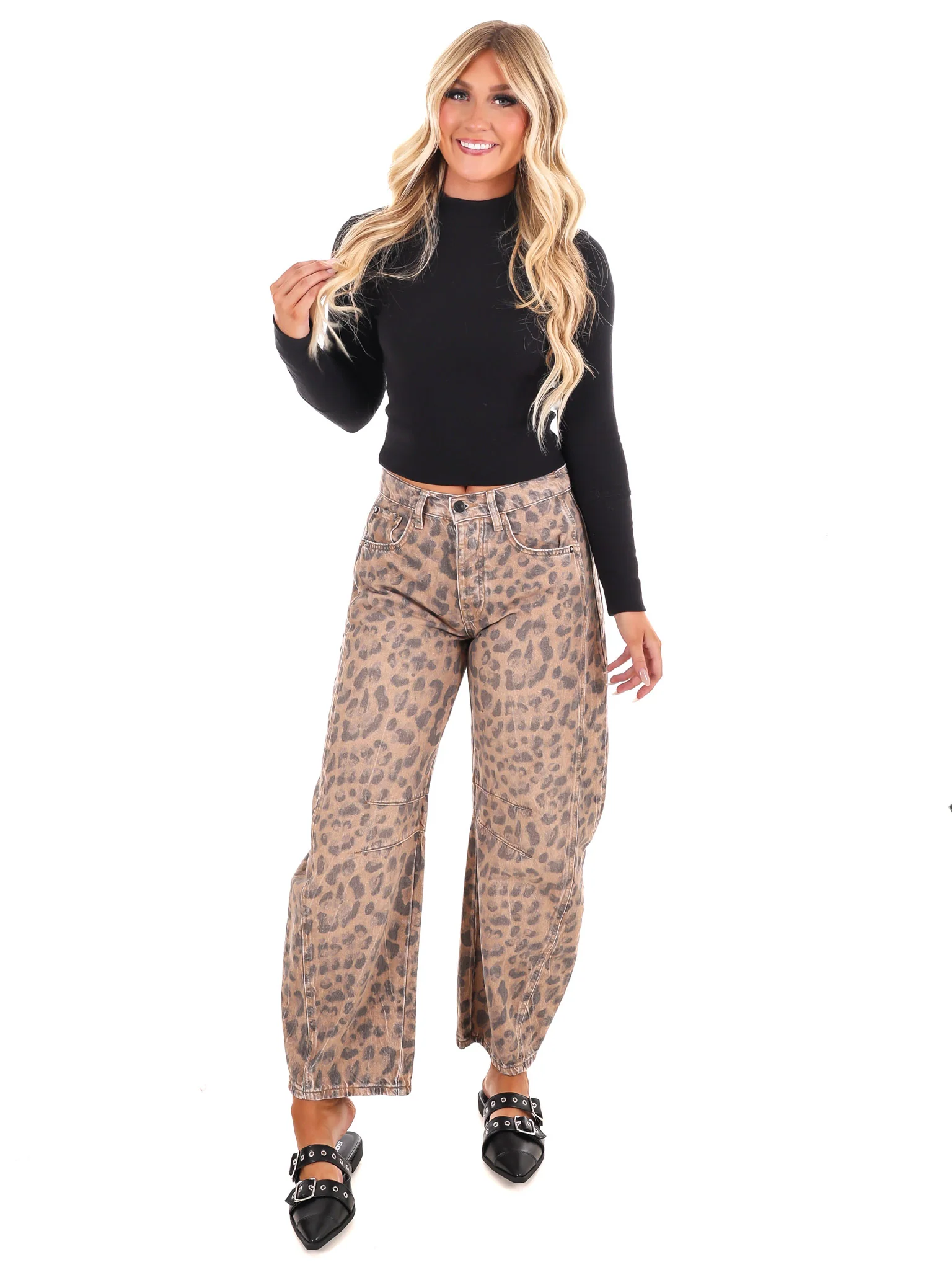 Signature Mock Neck Top - Image 4