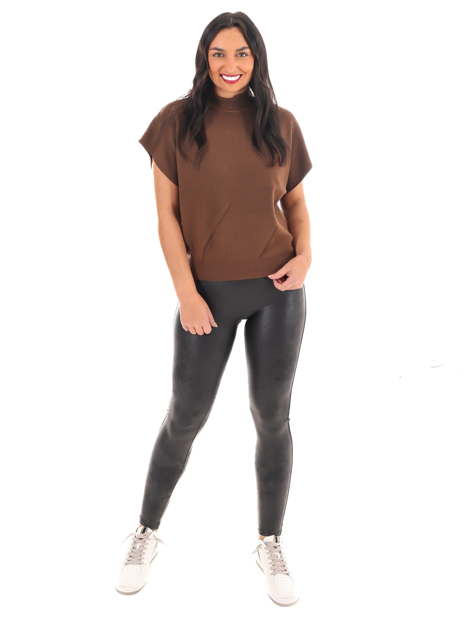 Simple Chic Mock Neck Sweater - Image 16