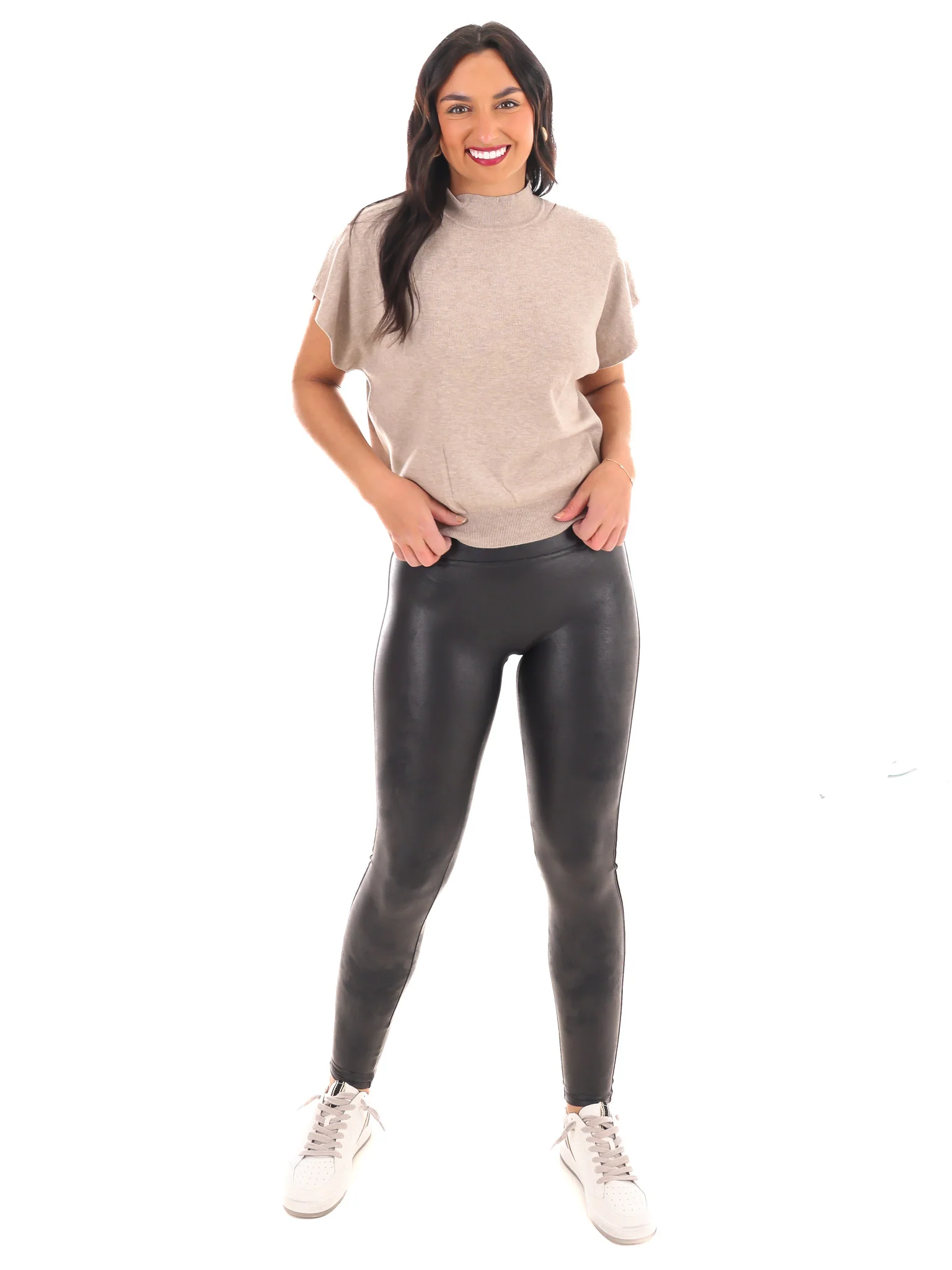 Simple Chic Mock Neck Sweater - Image 27